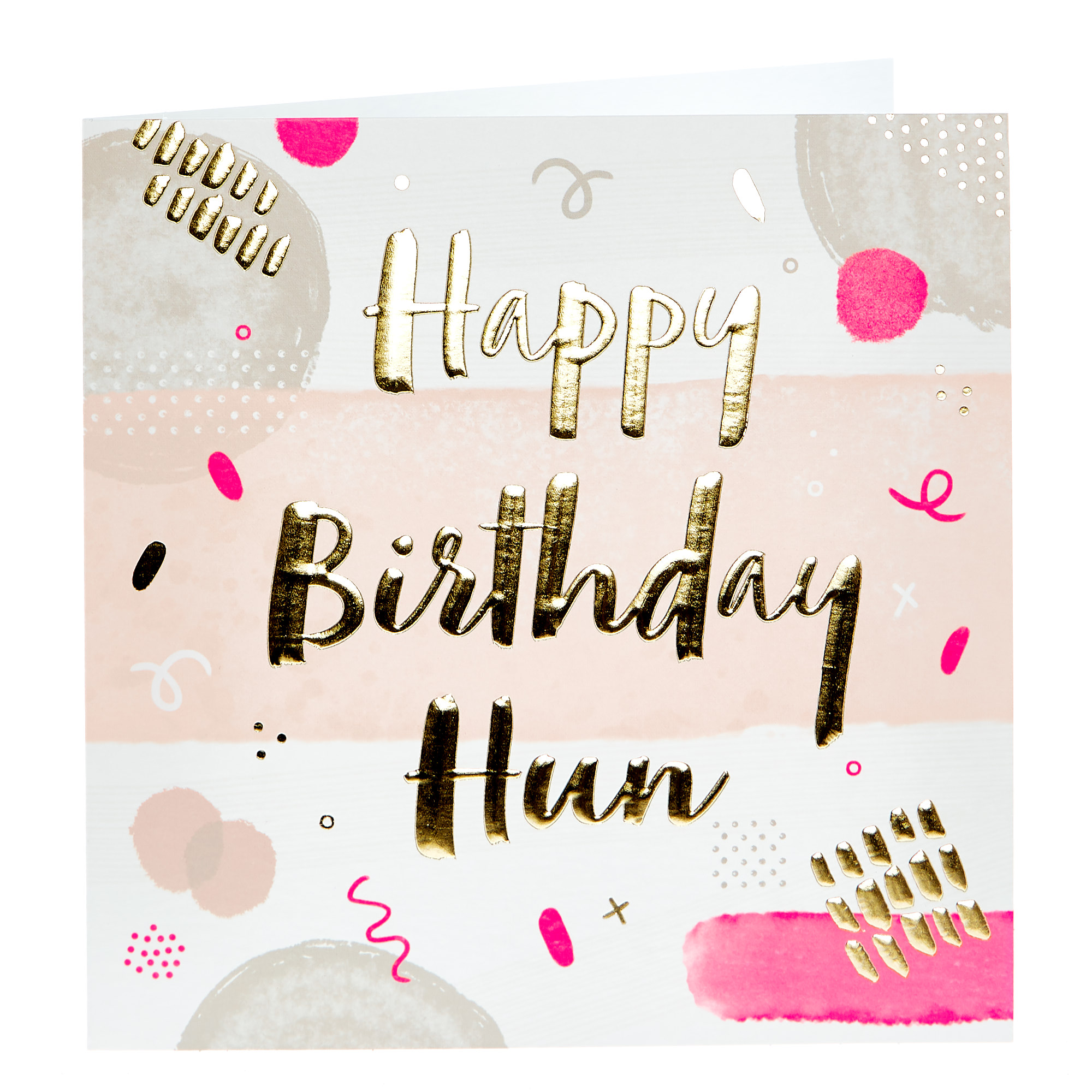 Birthday Card - Happy Birthday Hun