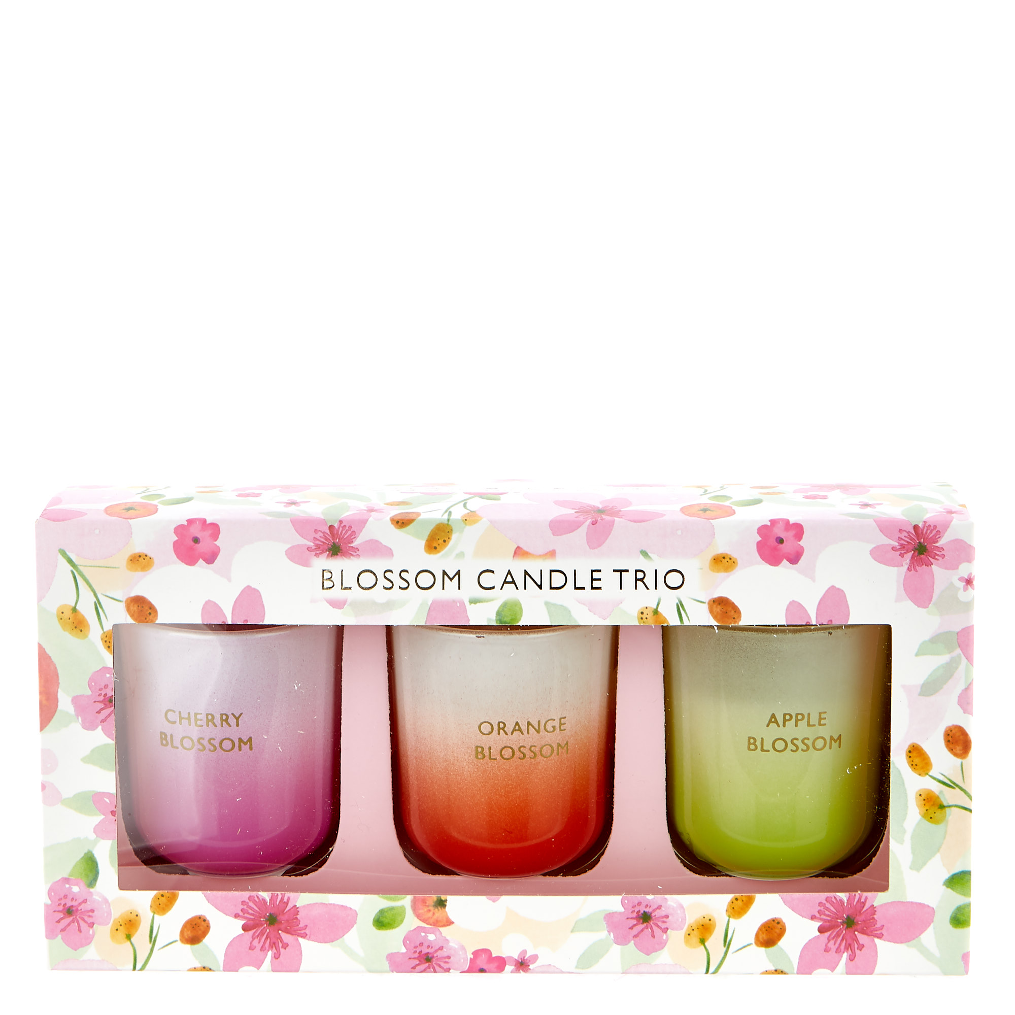 Blossom Scented Candles - Set Of 3