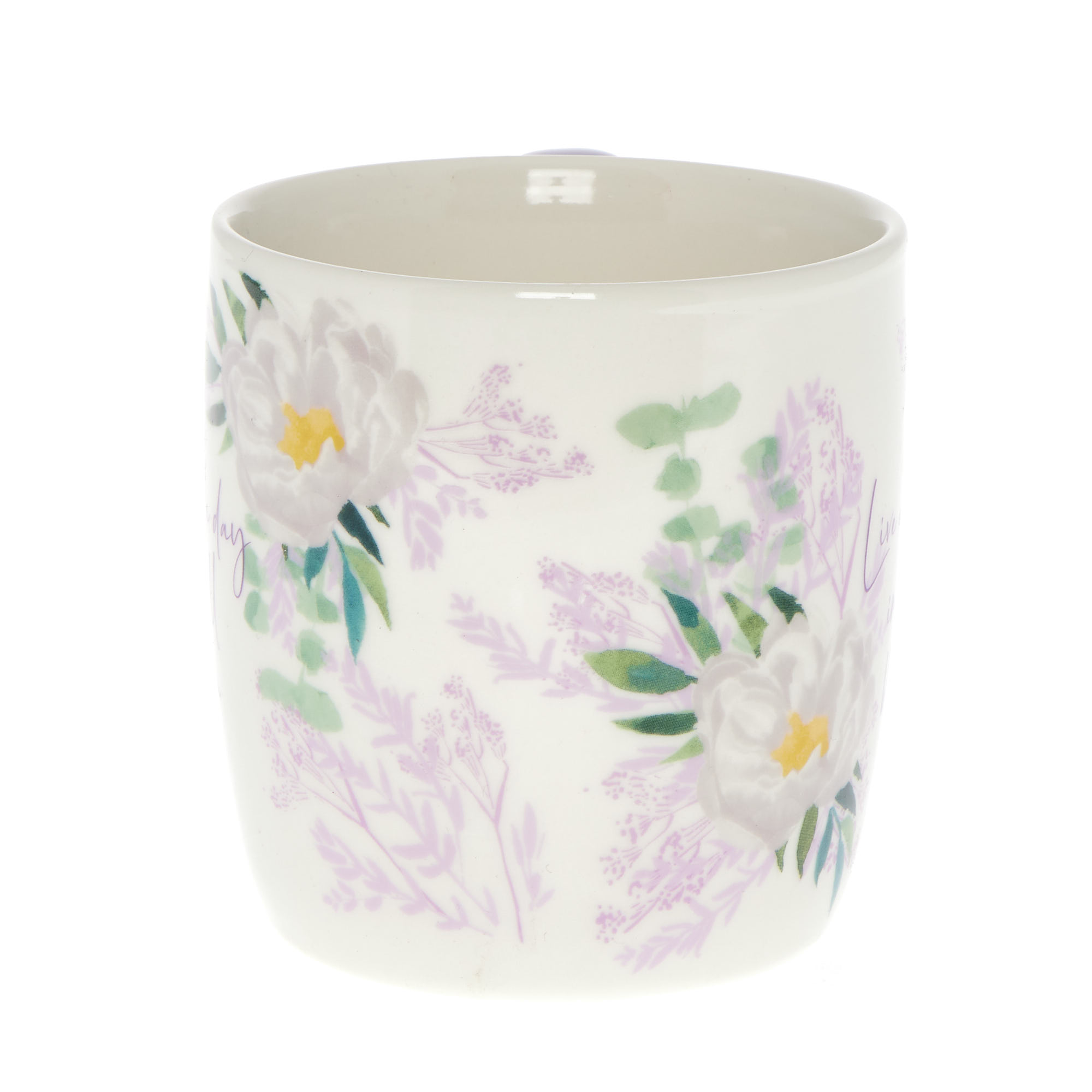 Live Each Day In Full Bloom Mug in a Box