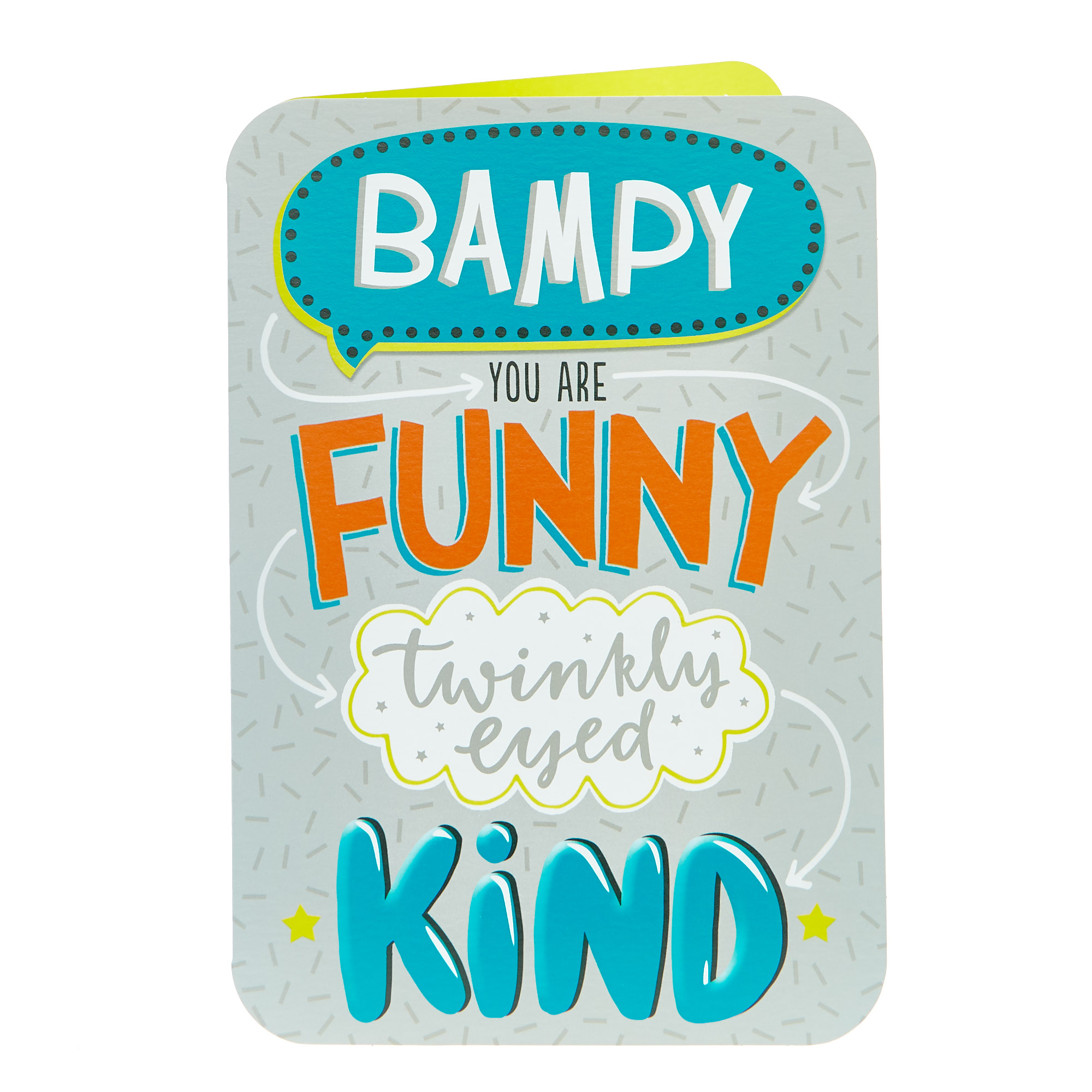 Birthday Card - Bampy You Are Funny
