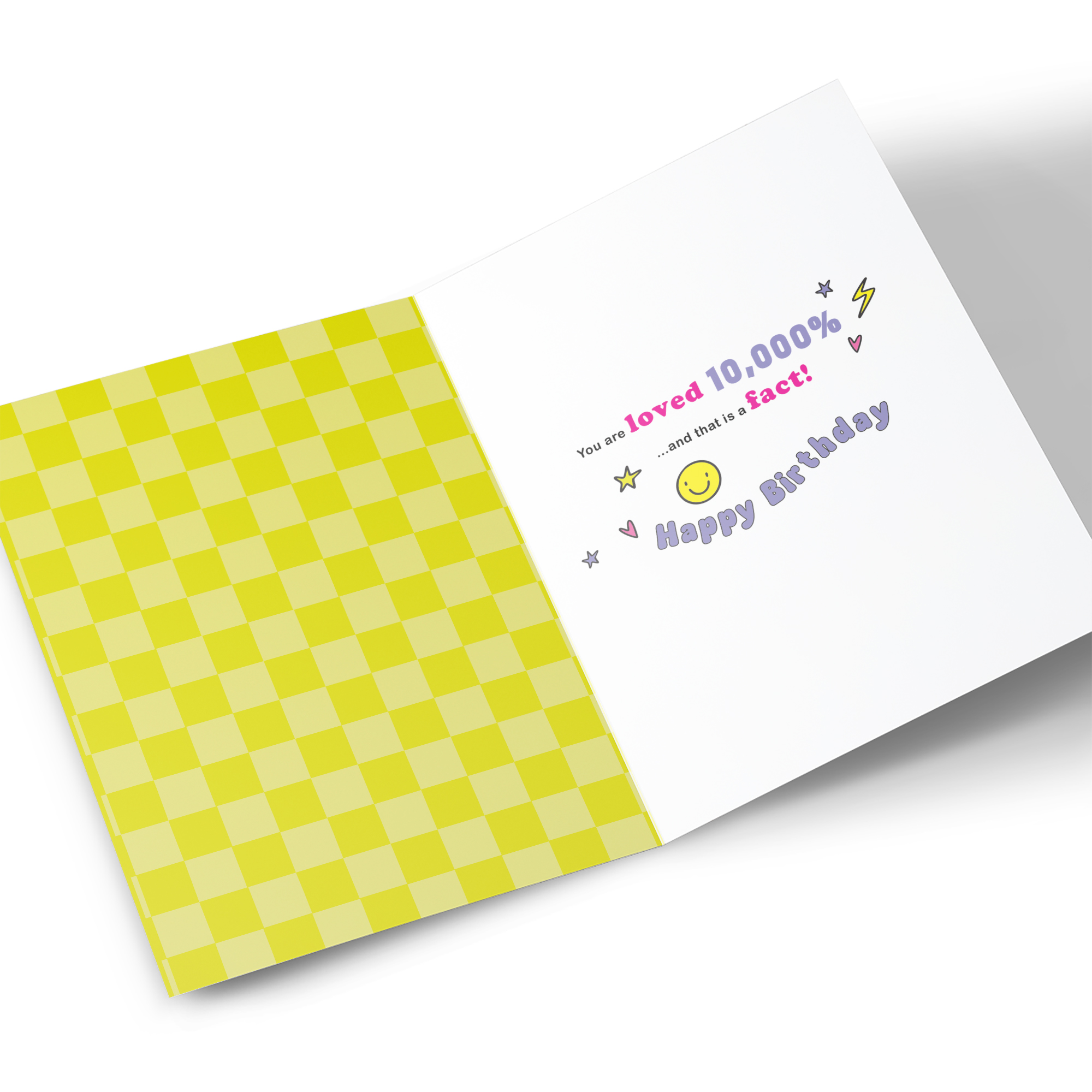 13th Birthday Card - Girls Facts