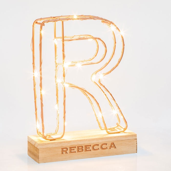 Personalised Lumi Letter Light