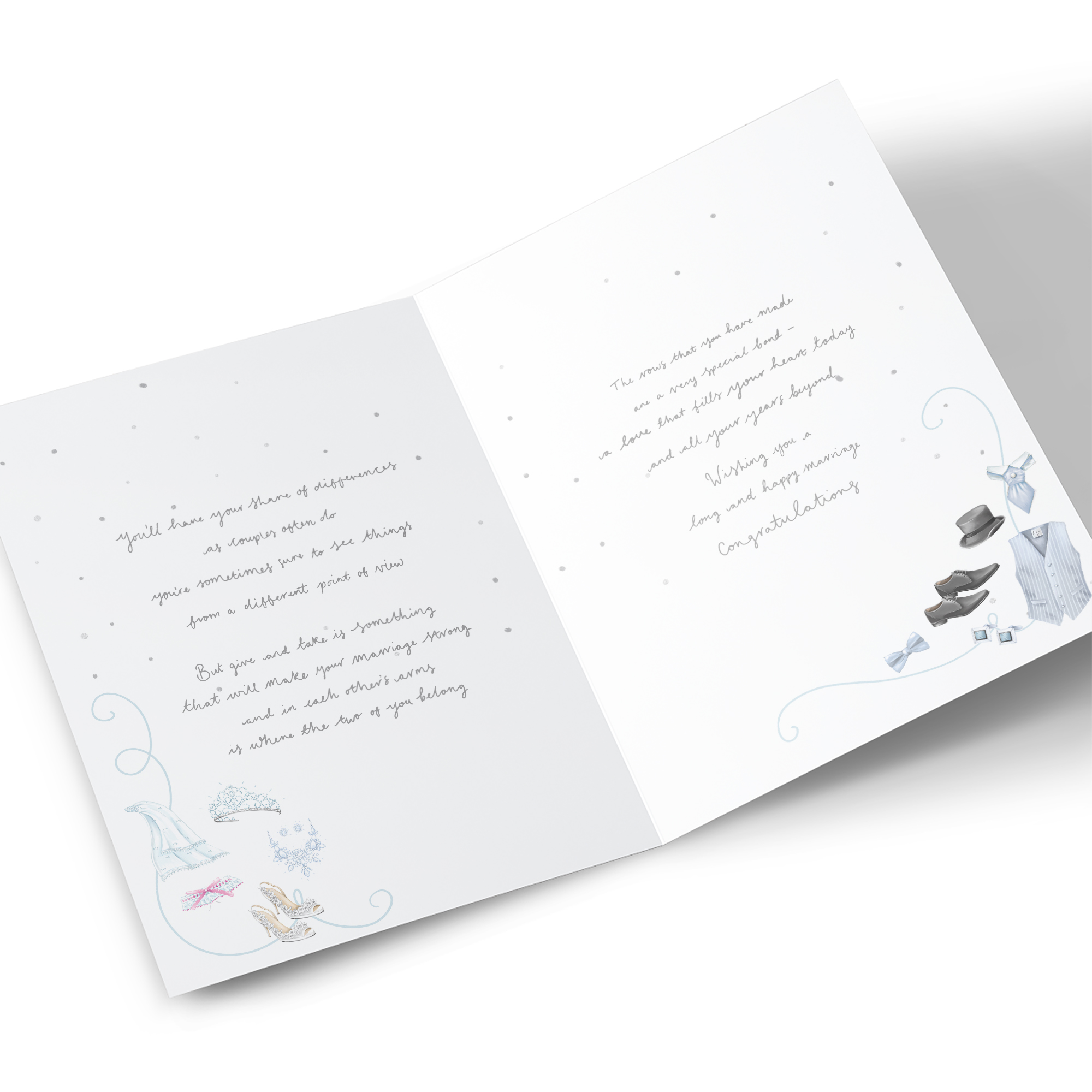 Wedding Card - Sharing Dreams and Watching Them Come True