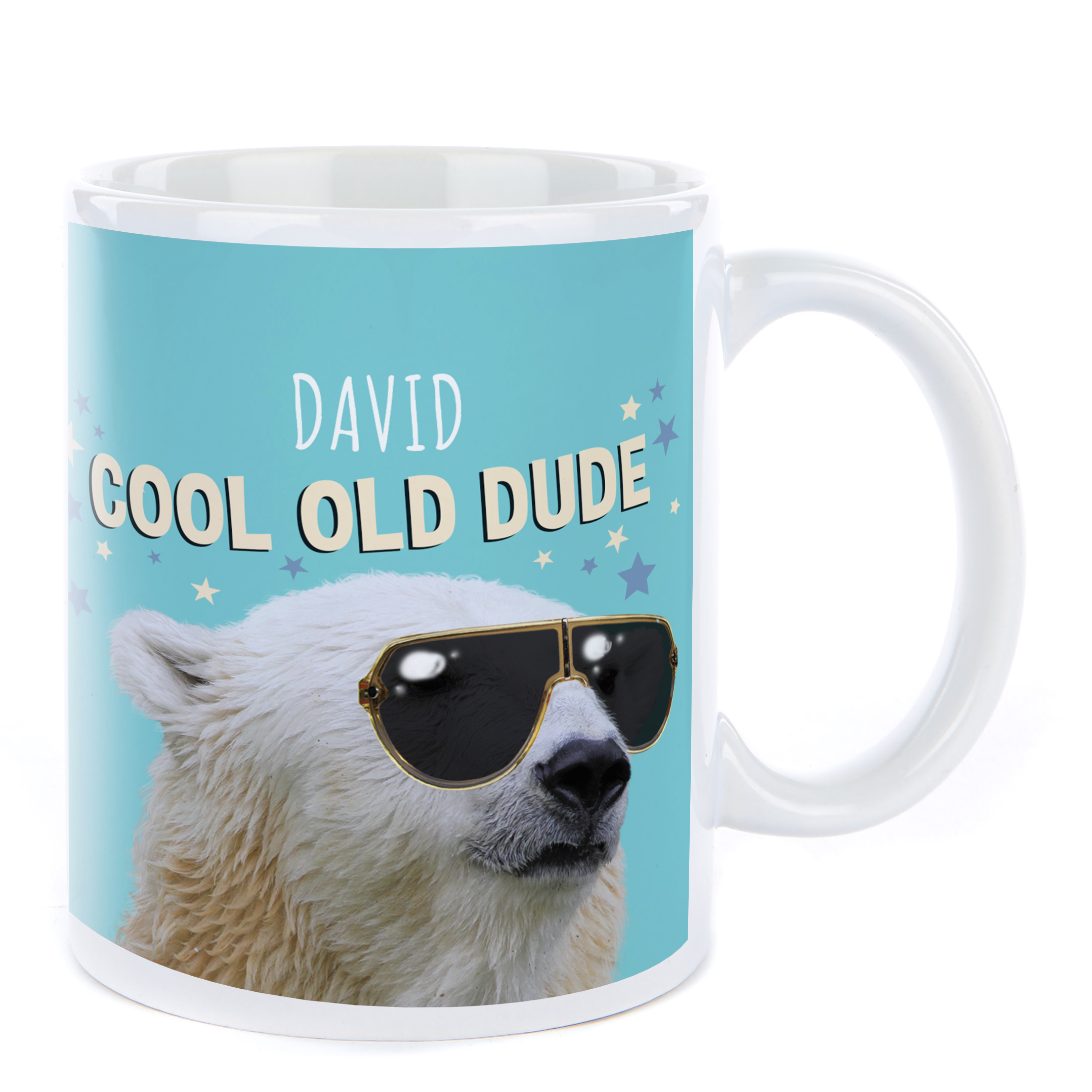 Personalised Pink Pet Shop Mug - Cool Old Dude