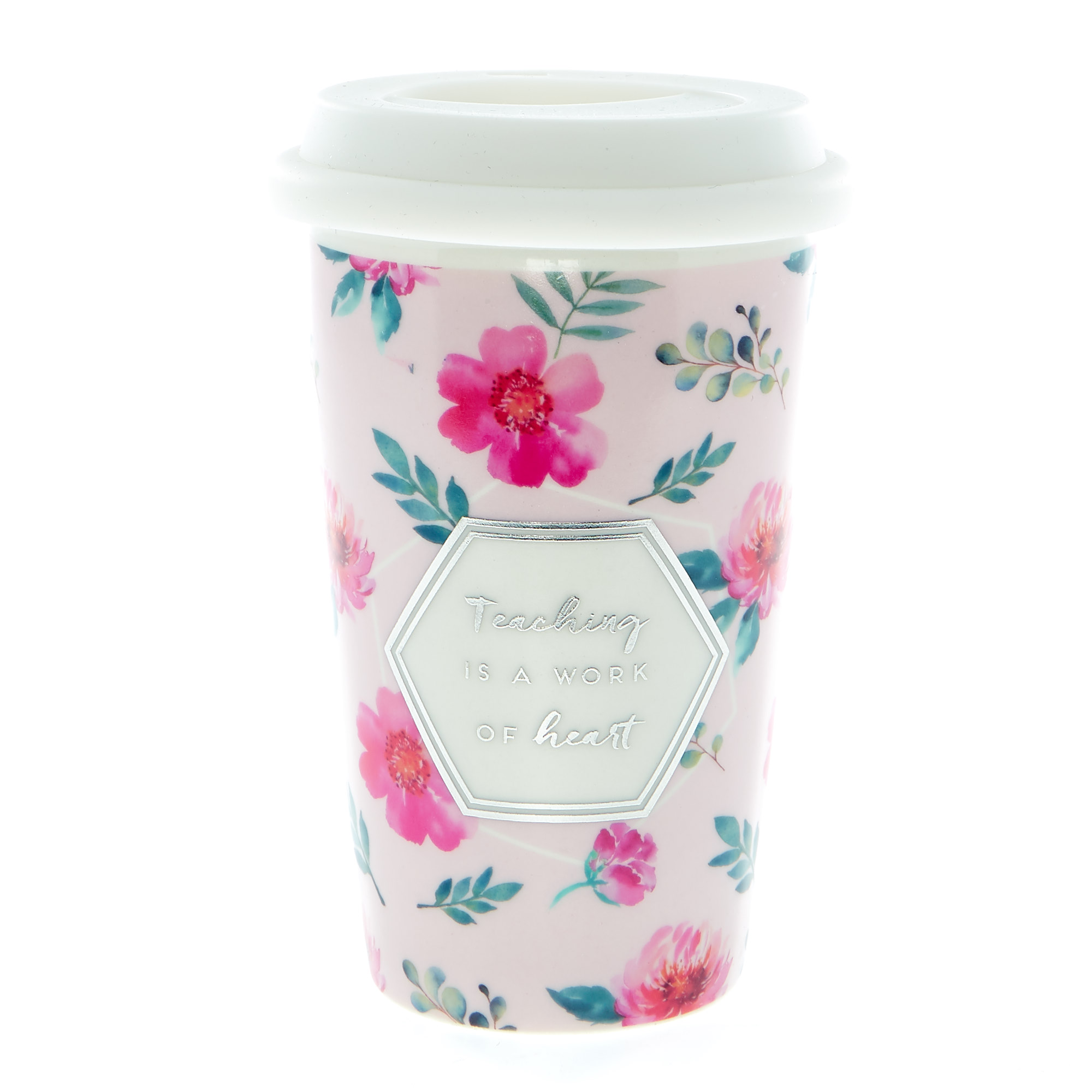 Teaching Is A Work Of Heart Travel Mug