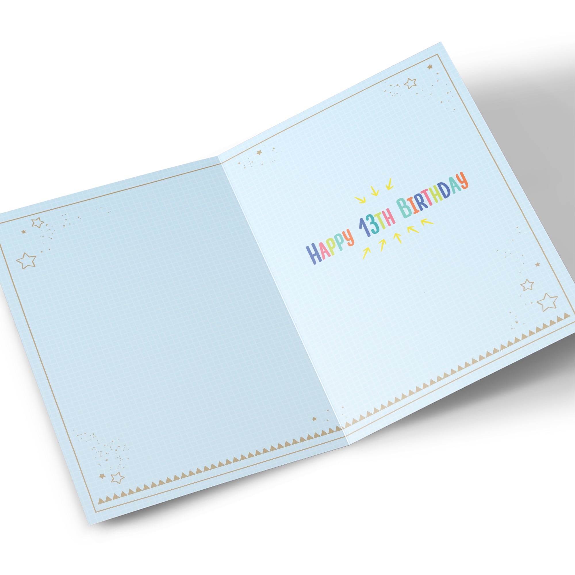 Birthday Card - 13 Officially A Teenager