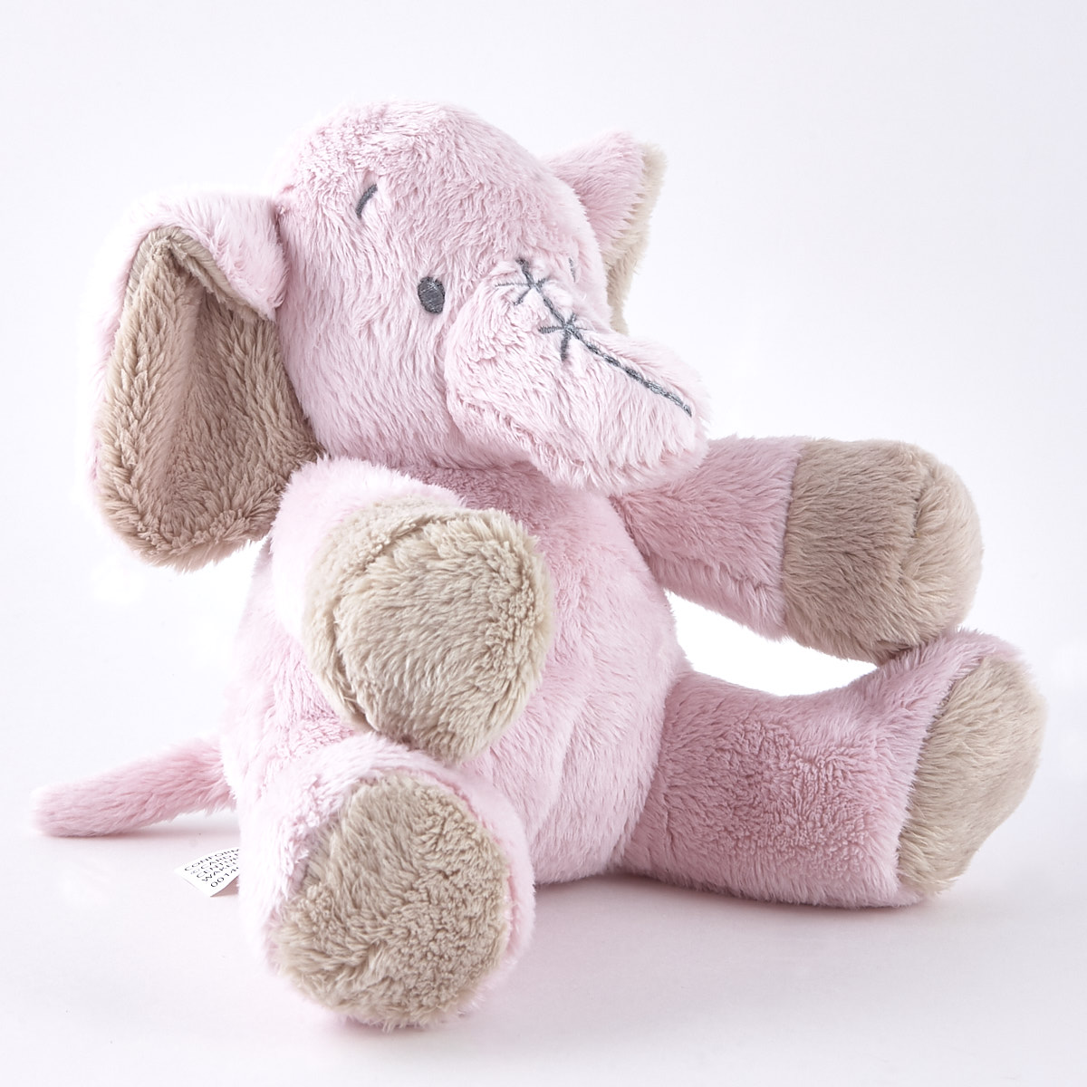 Tiny Treasures Pink Elephant Plush