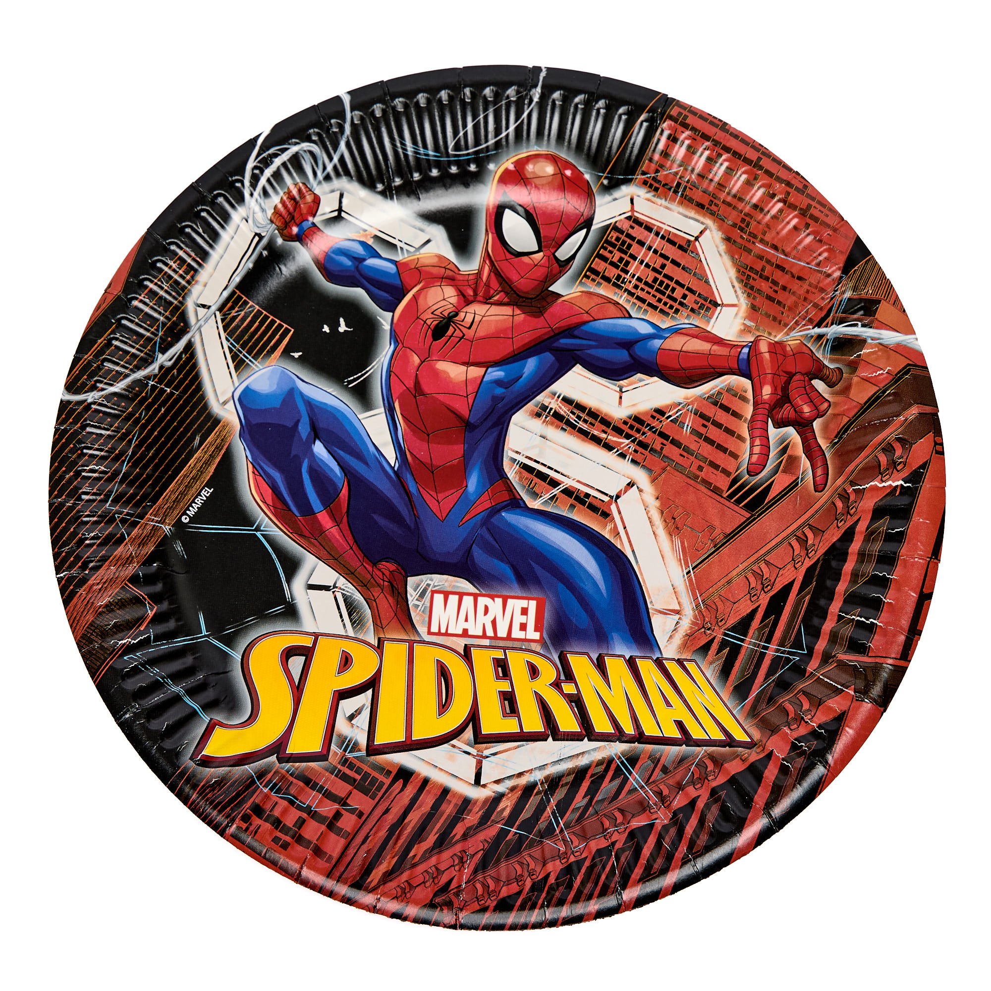 Spider-Man Crime Fighter Party Tableware & Decorations - 16 Guests