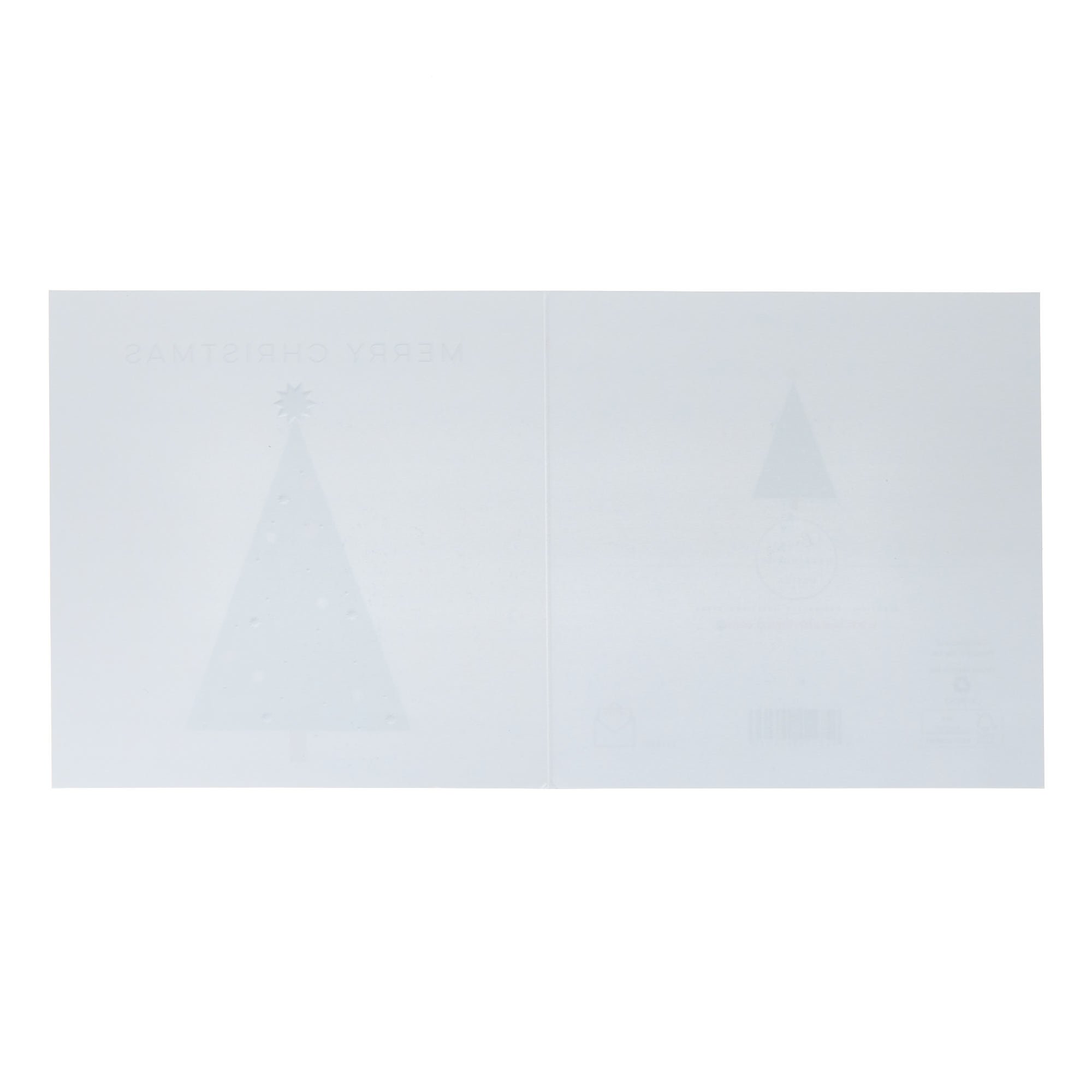 Contemporary Tree Any Recipient Christmas Card