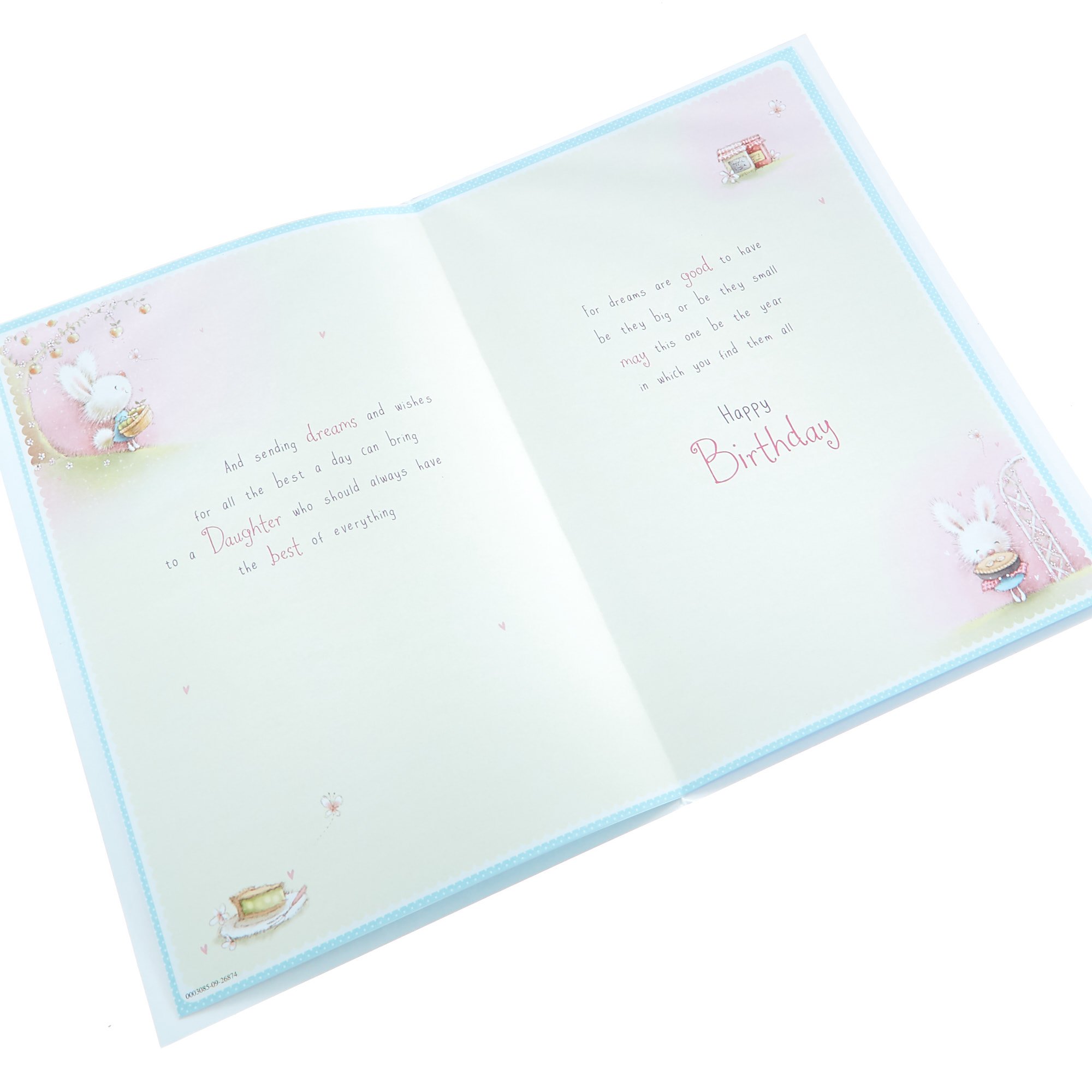 Birthday Card - Just For You Daughter 
