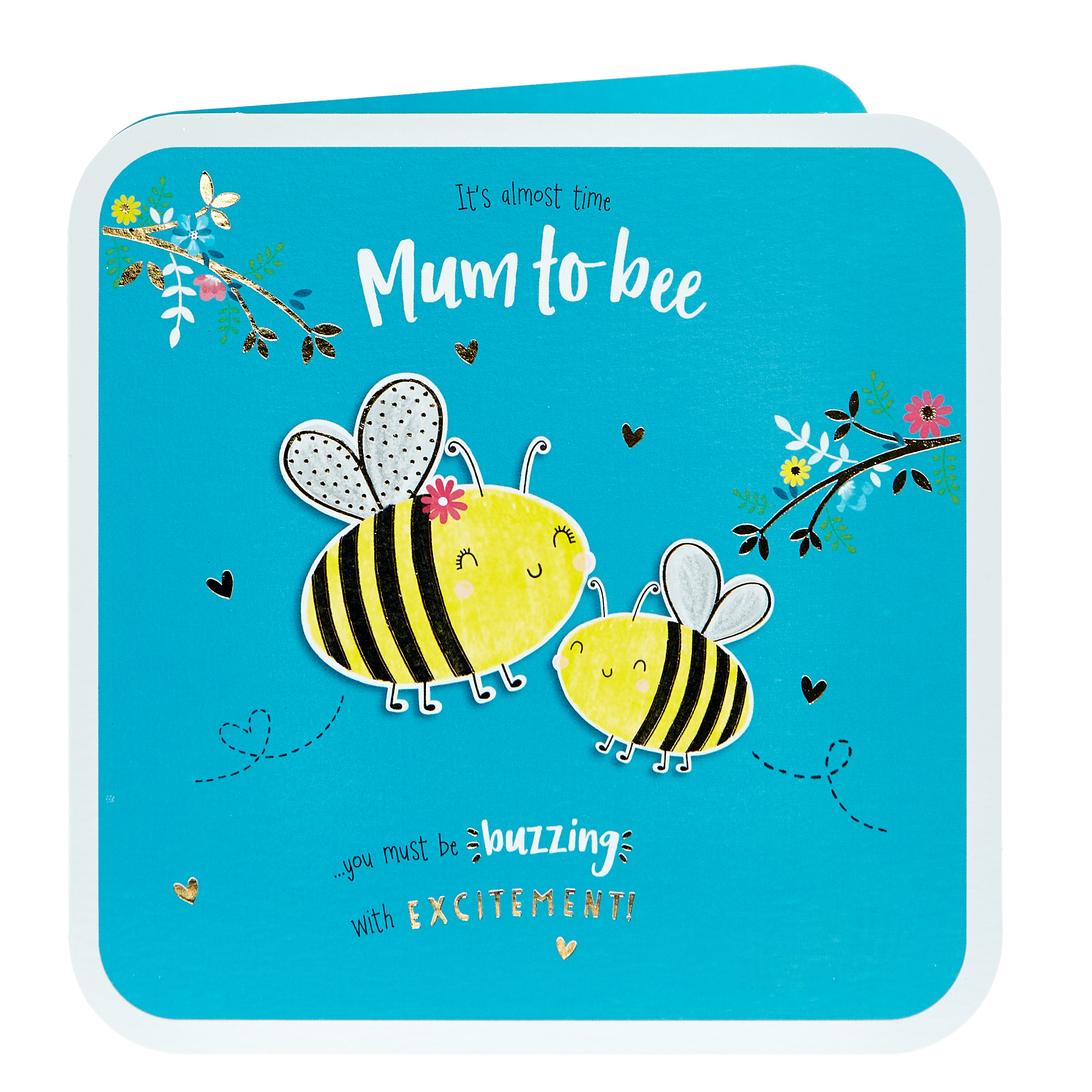 Congratulations Card - Mum To Bee