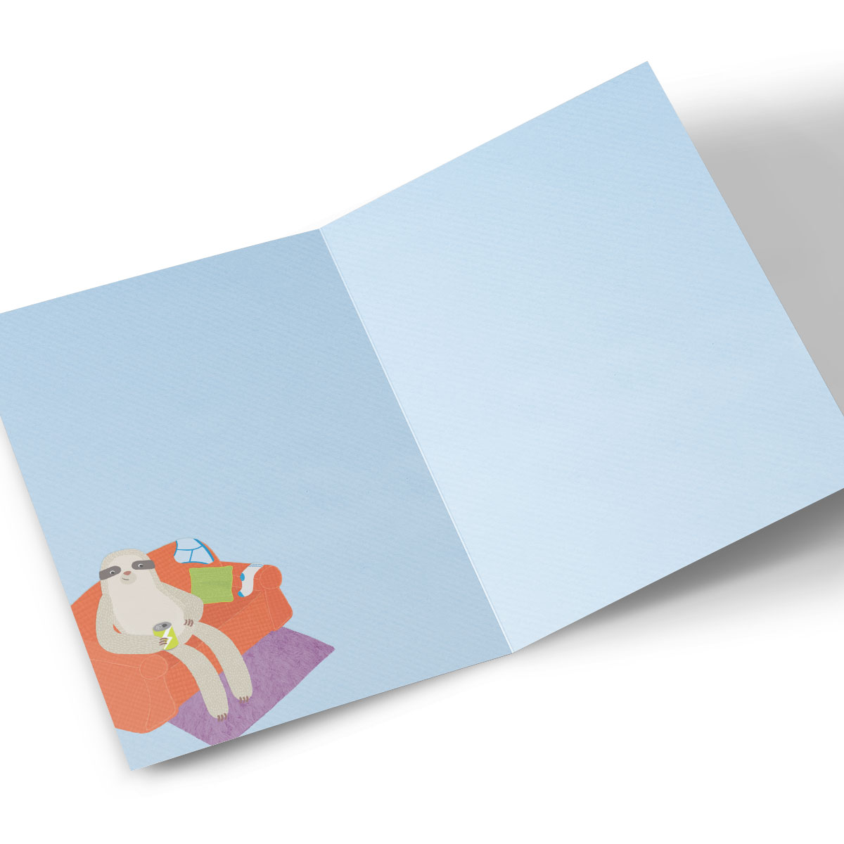 Personalised 18th Birthday Card - Sloth Out, Nephew
