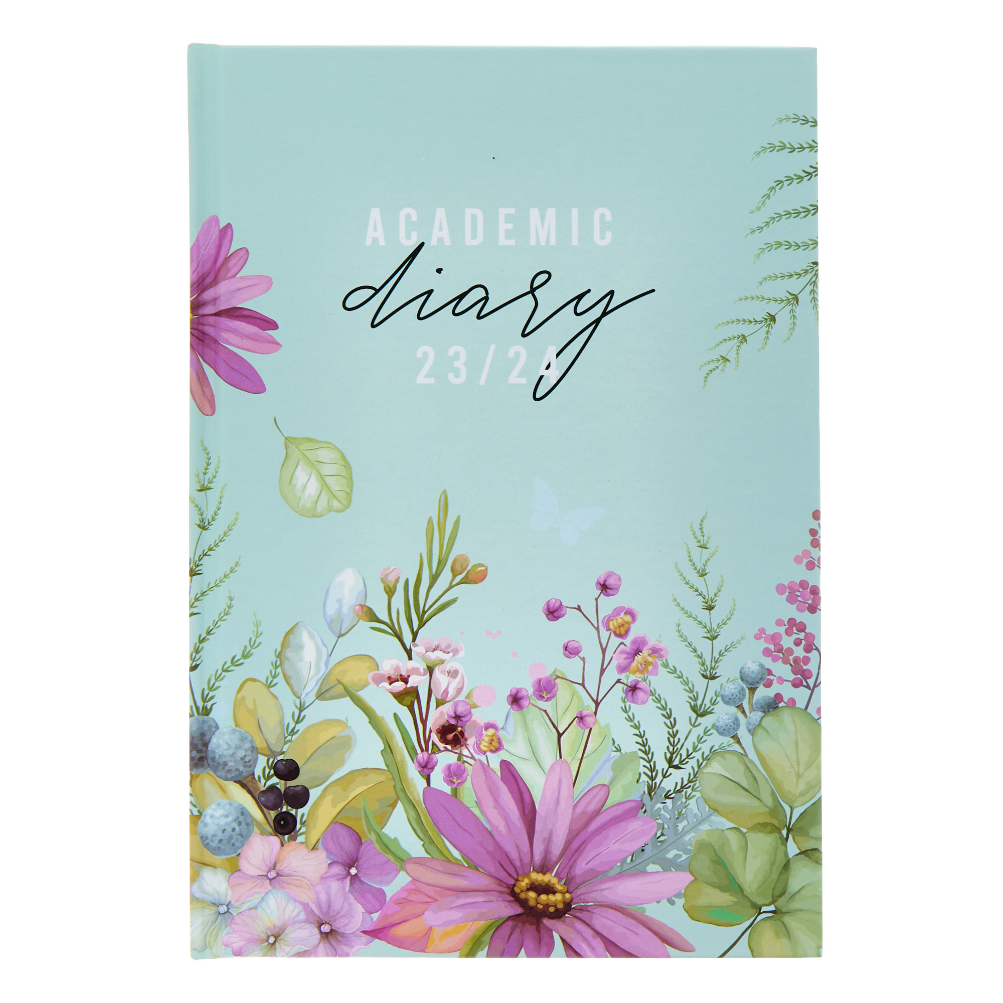 Floral A5 2024 Academic Diary