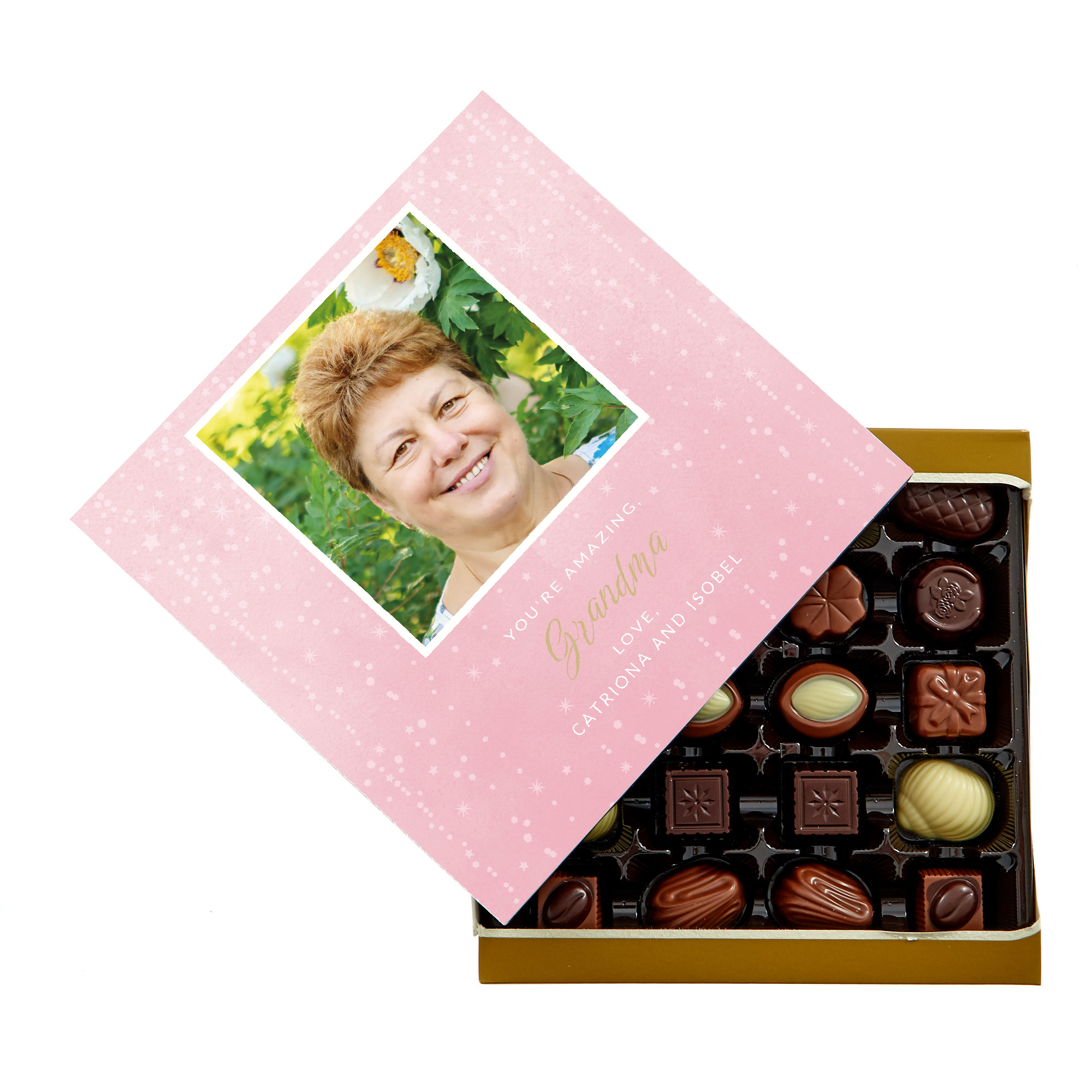 Personalised Belgian Chocolates - You're Amazing