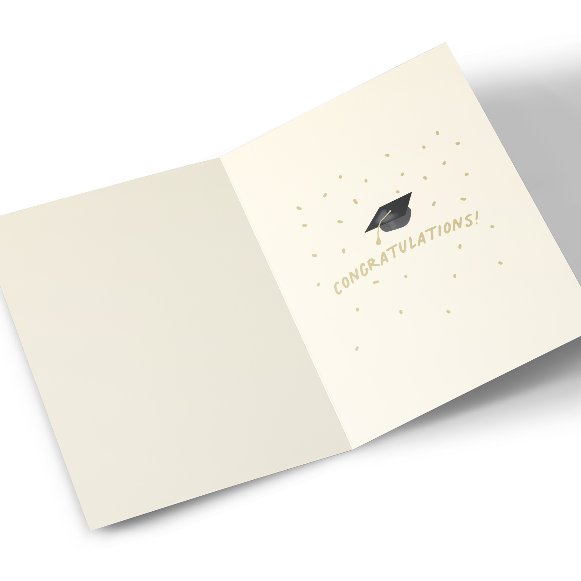 Graduation Card - Dream Big Cap Throw