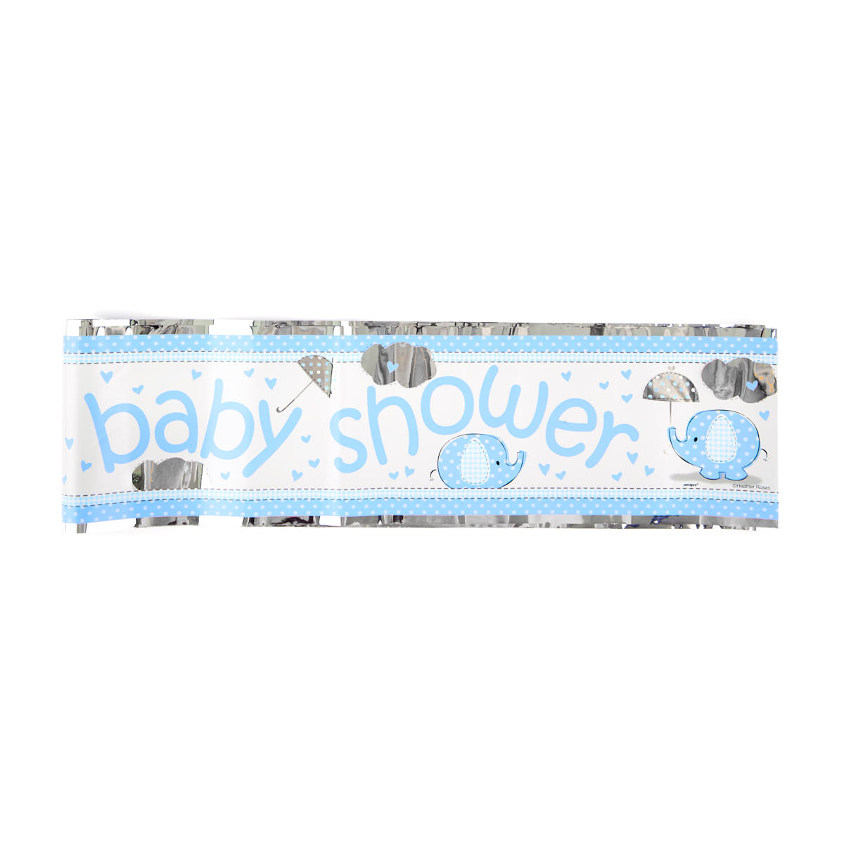 Blue Baby Shower Party Tableware & Decoration Bundle - 16 Guests