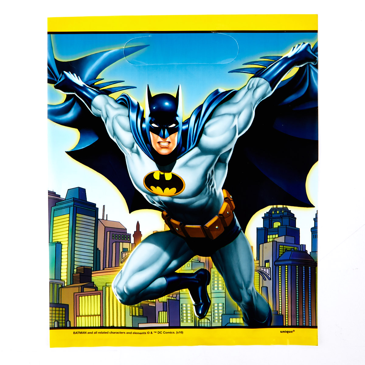 Batman Party Tableware & Decorations Bundle - 16 Guests