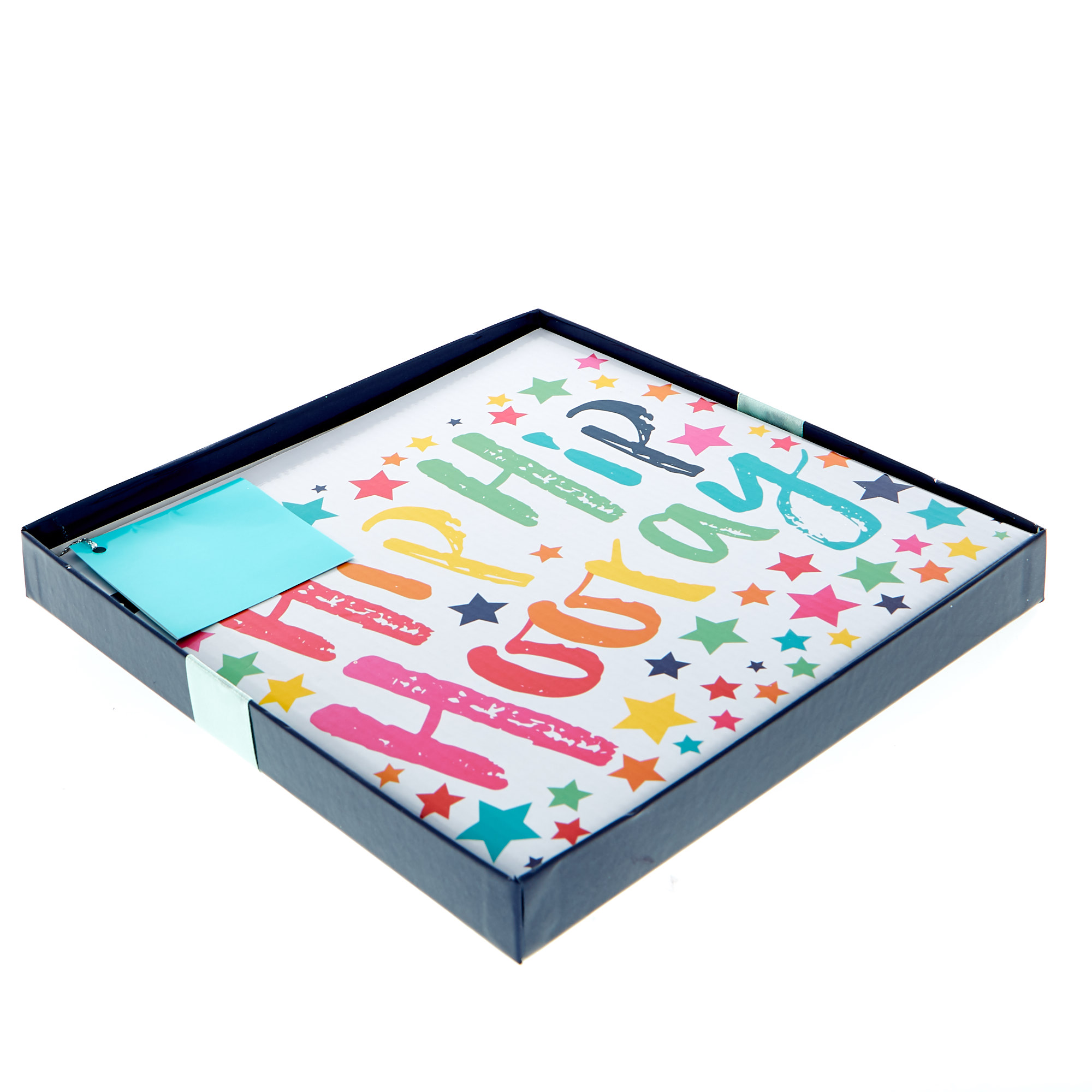Extra-Large Flat-Pack Gift Box - Rainbow Happy Birthday