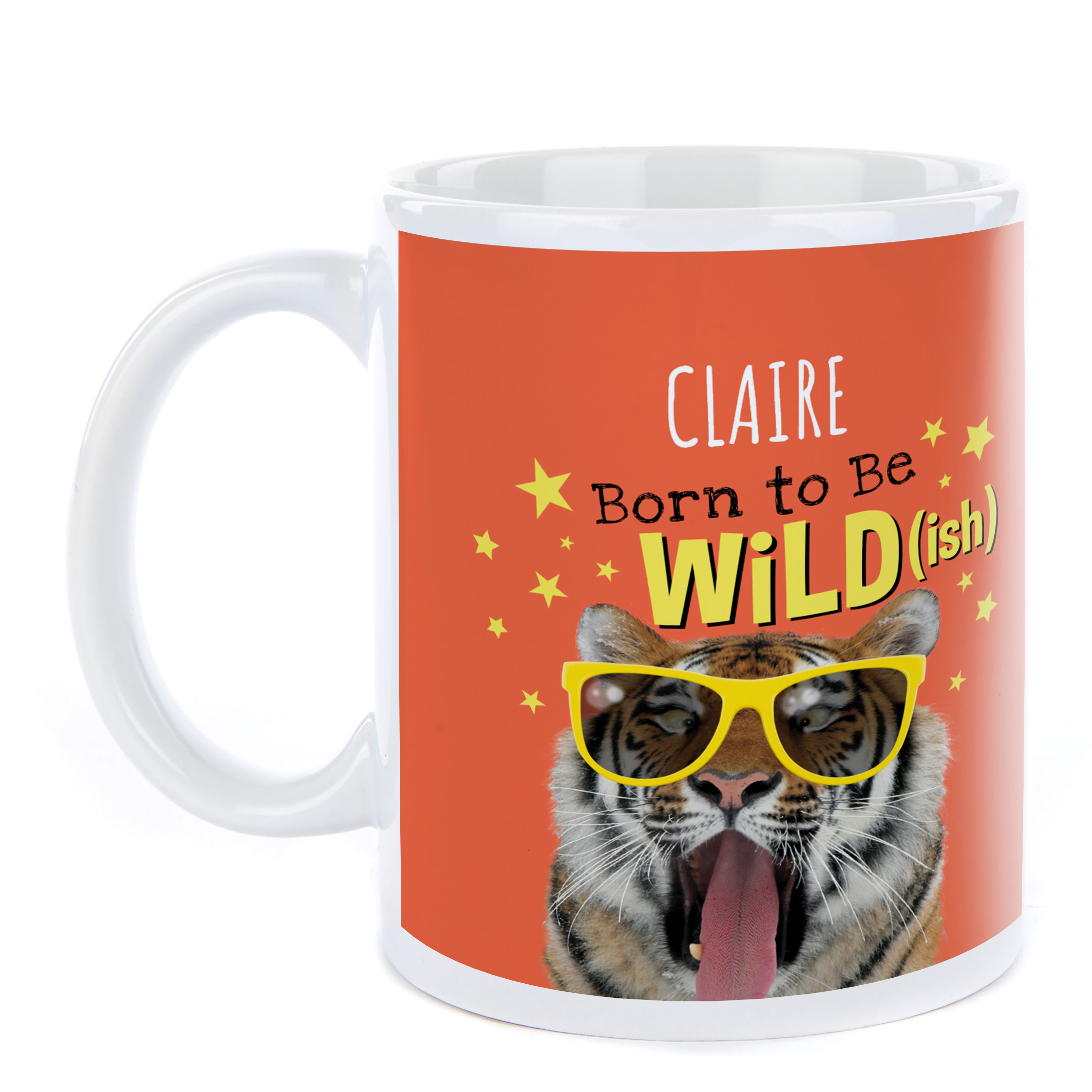 Personalised Pink Pet Shop Mug - Born To Be Wild(ish)