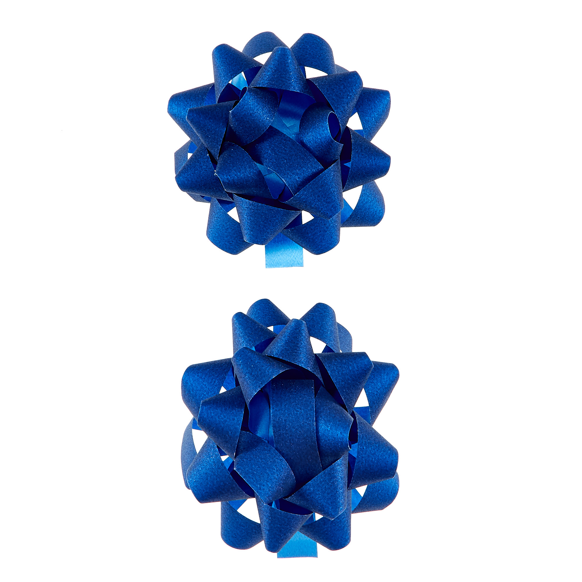 Navy Glitter Gift Bows - Pack Of 2 