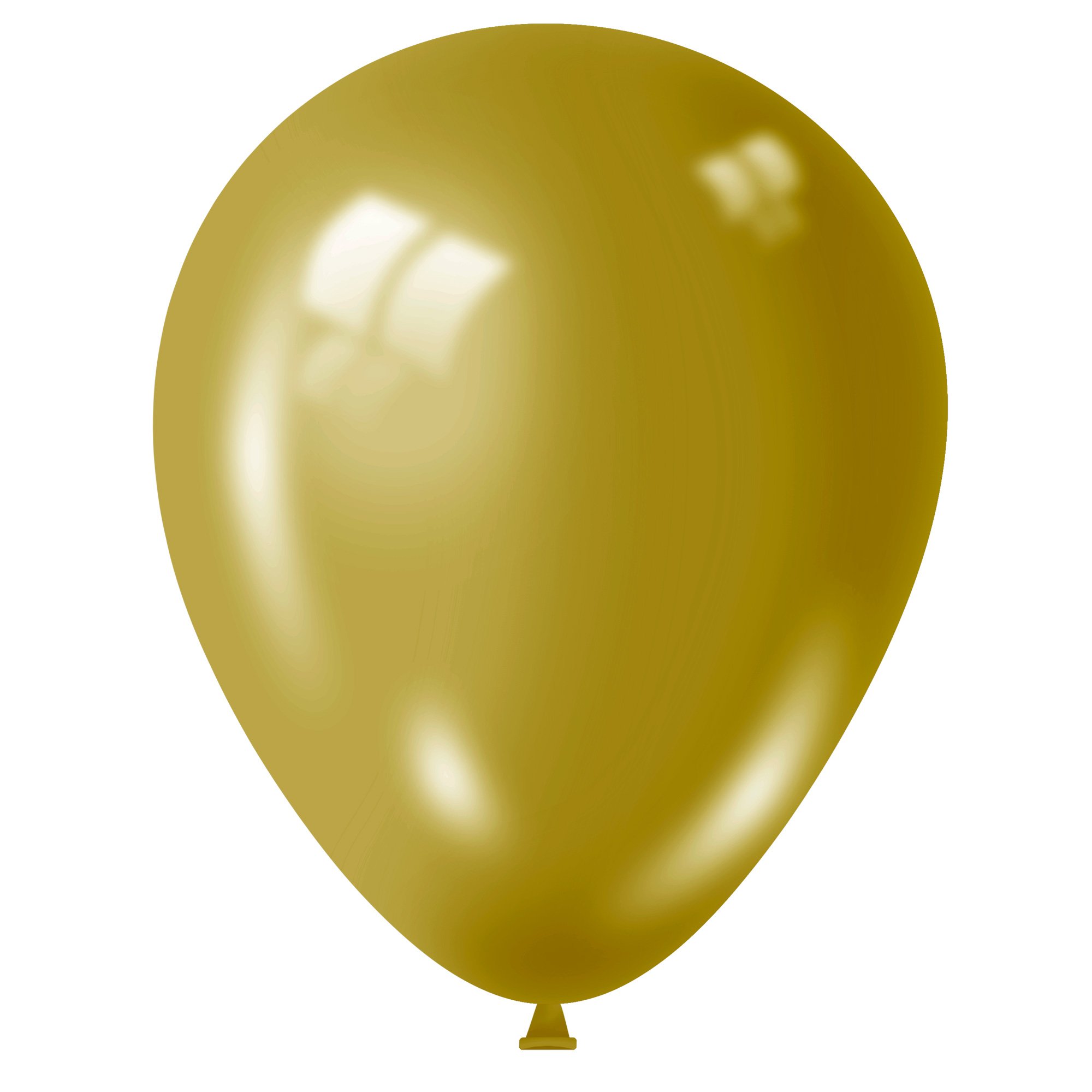 Metallic Gold Latex Balloons - Pack Of 50