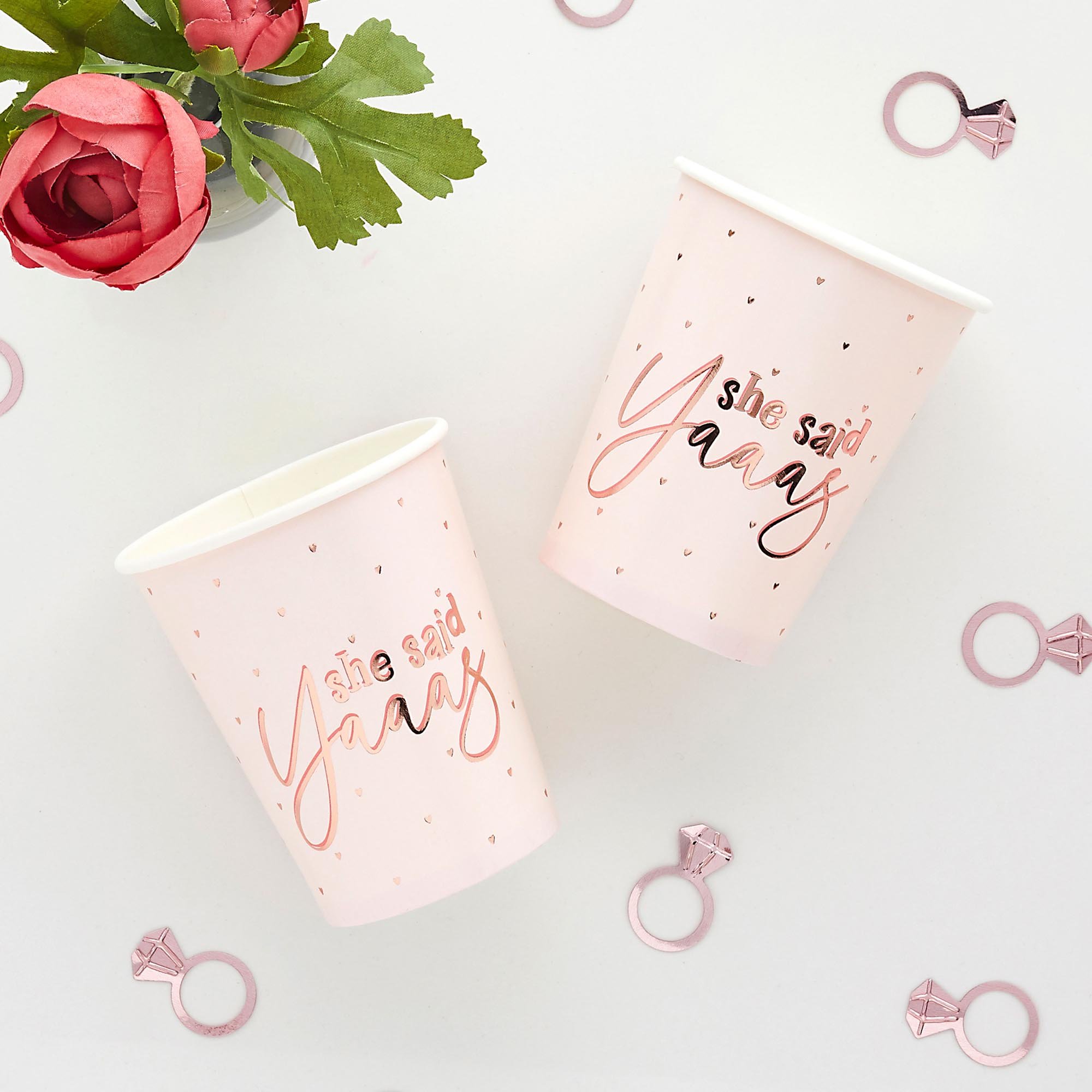 She Said Yaaas Paper Cups - Pack of 10