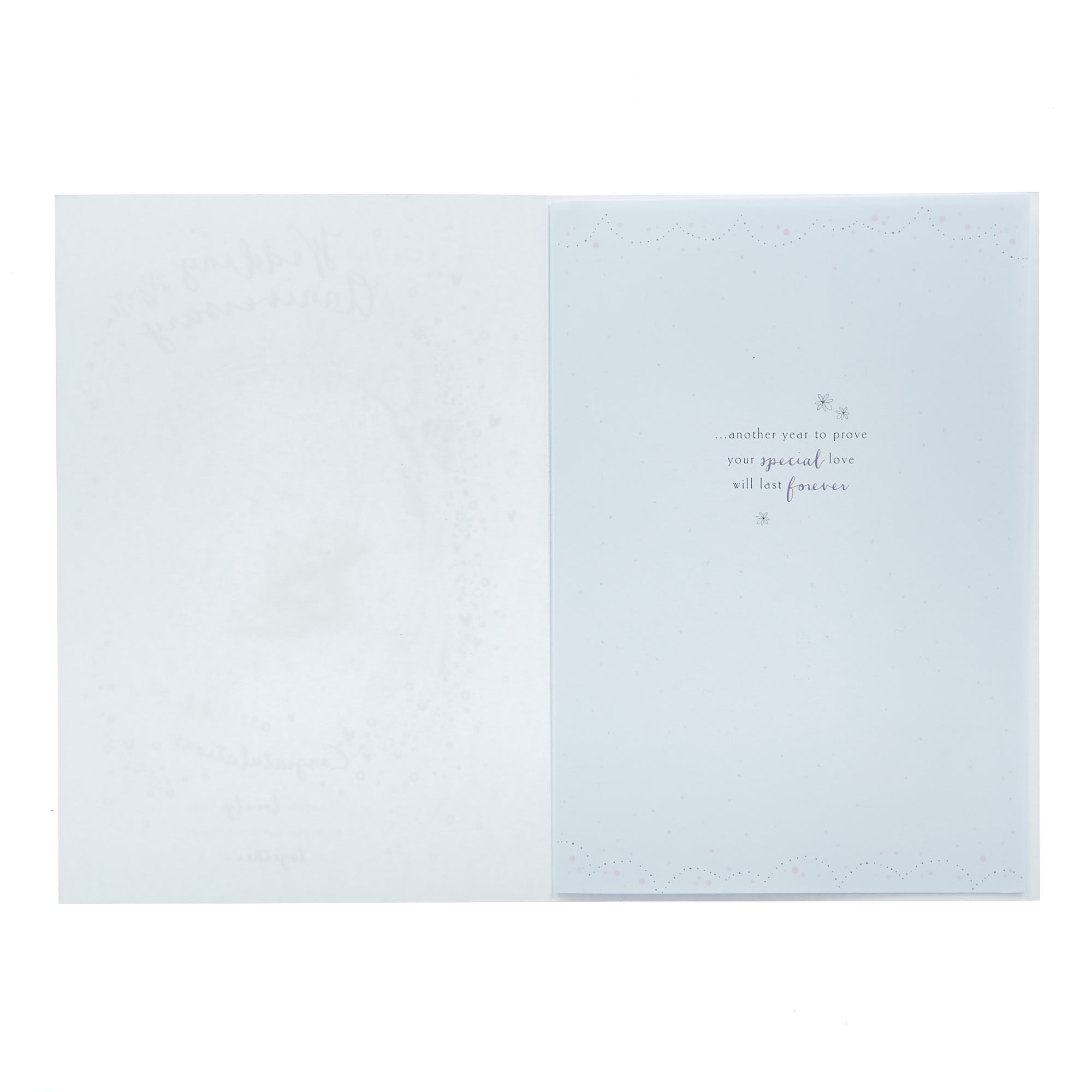 Wedding Anniversary Card - Congratulations, Another Lovely Year