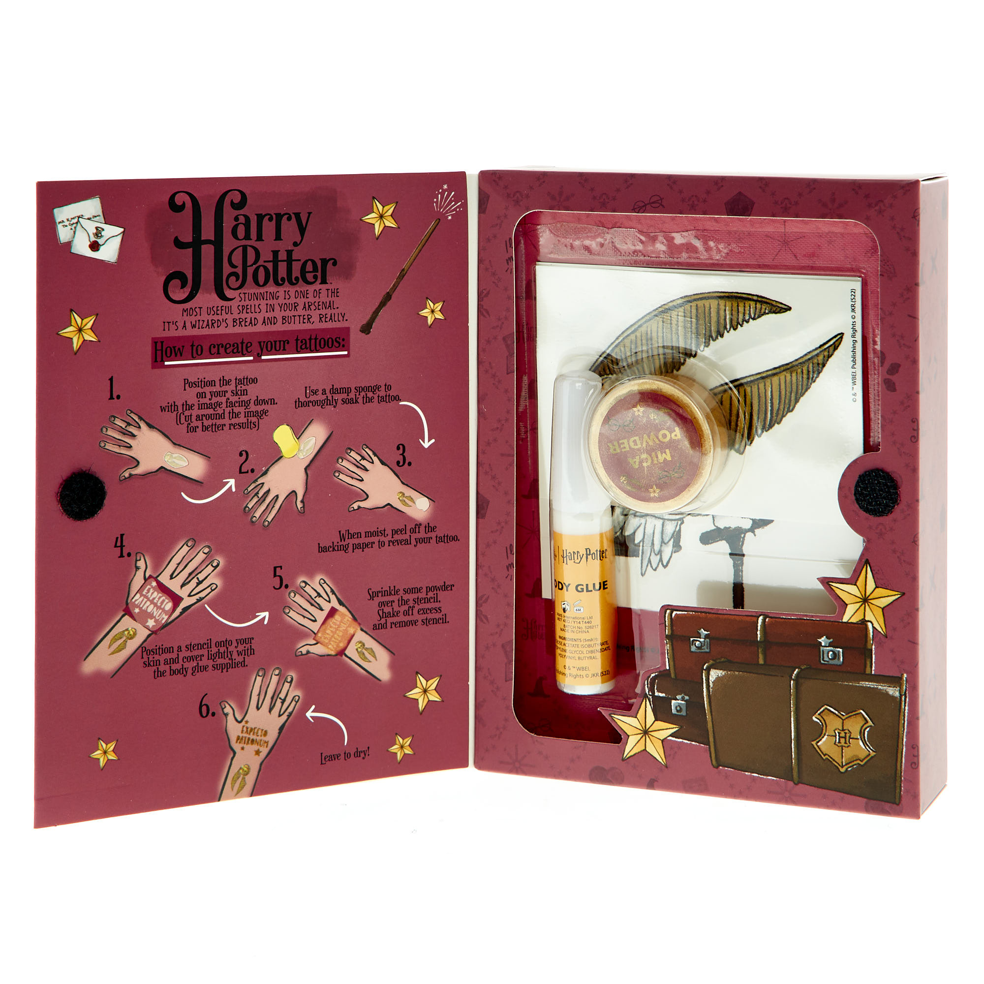 Harry Potter Tattoo Set (Lucky Dip)