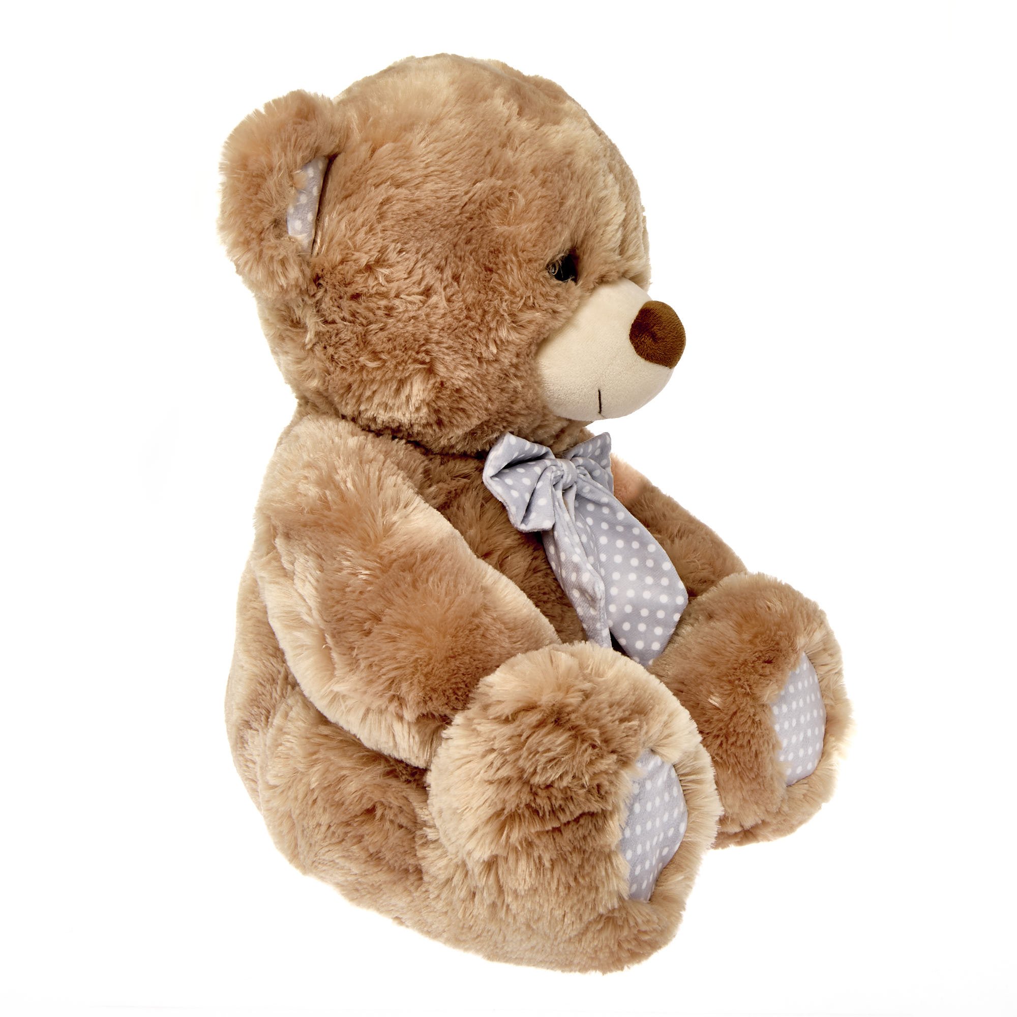 Extra Large Bear With Bow Soft Toy