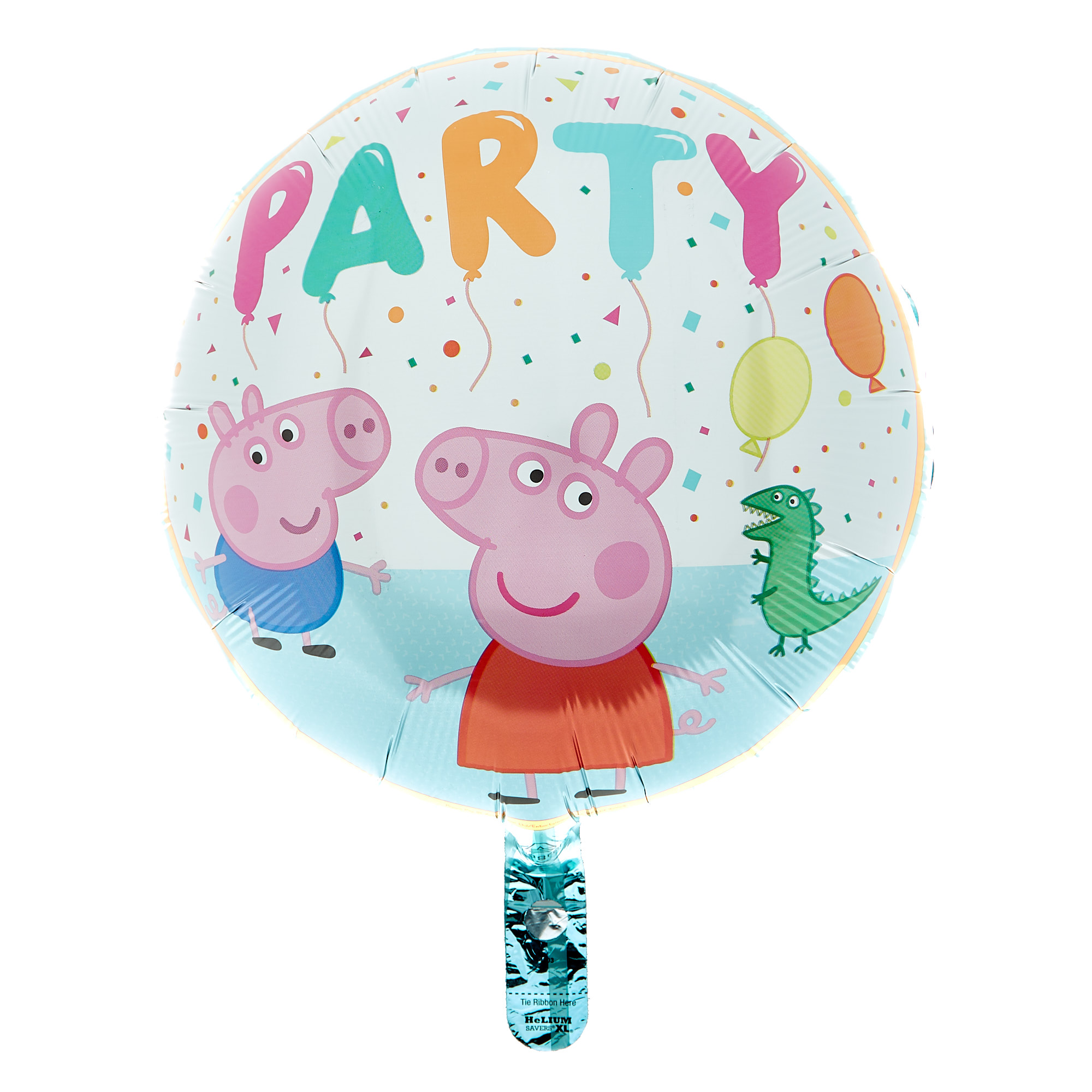 17-Inch Peppa Pig Round Foil Helium Balloon