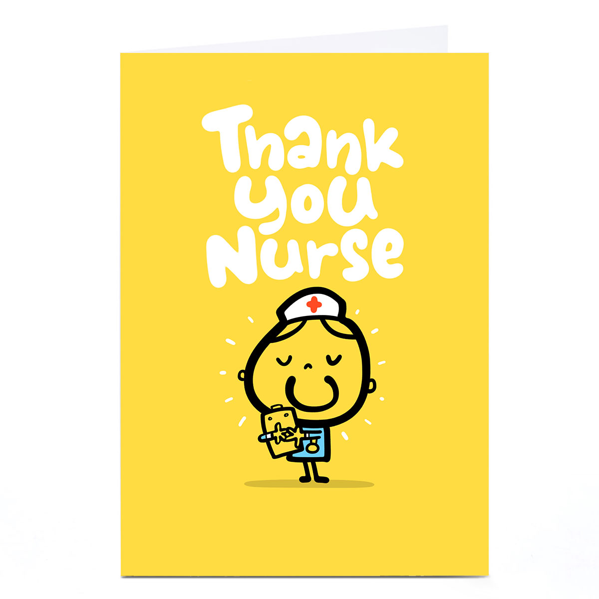 Personalised Fruitloops Thank You Card - Nurse