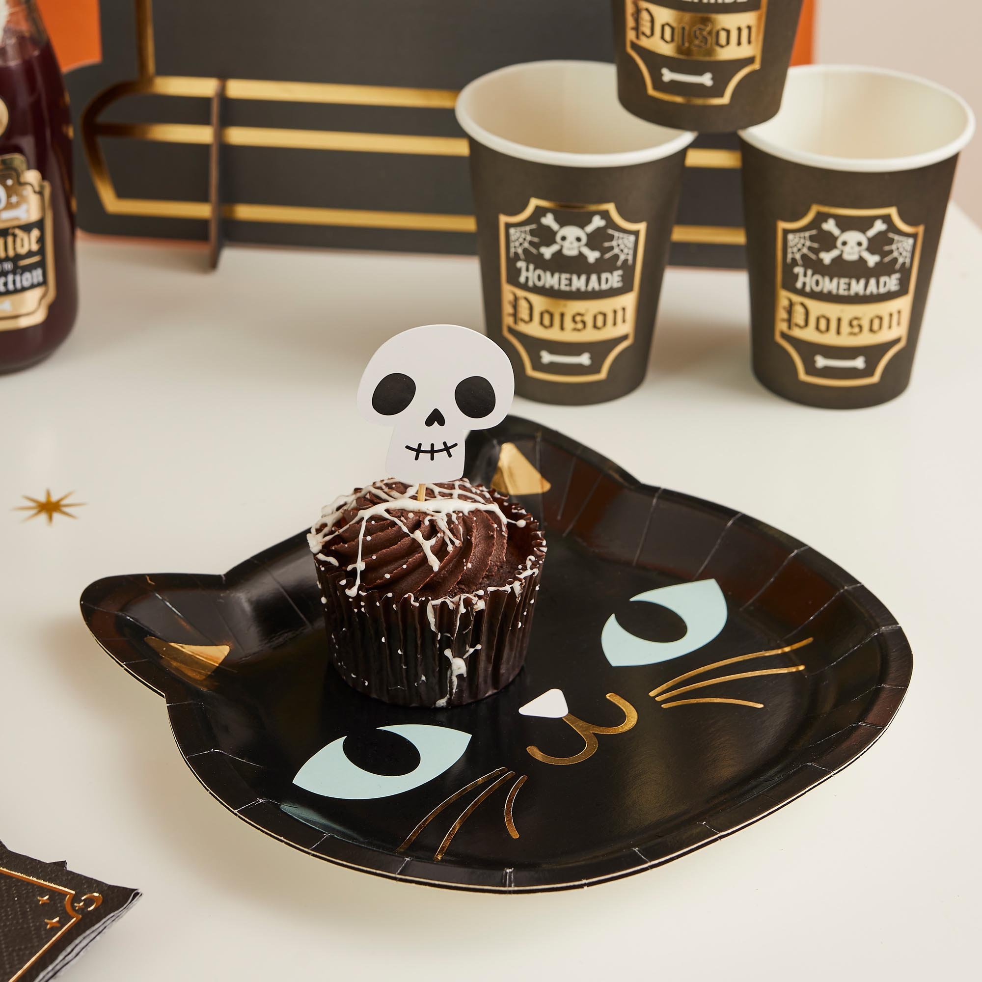 Cat Paper Plates - Pack of 8