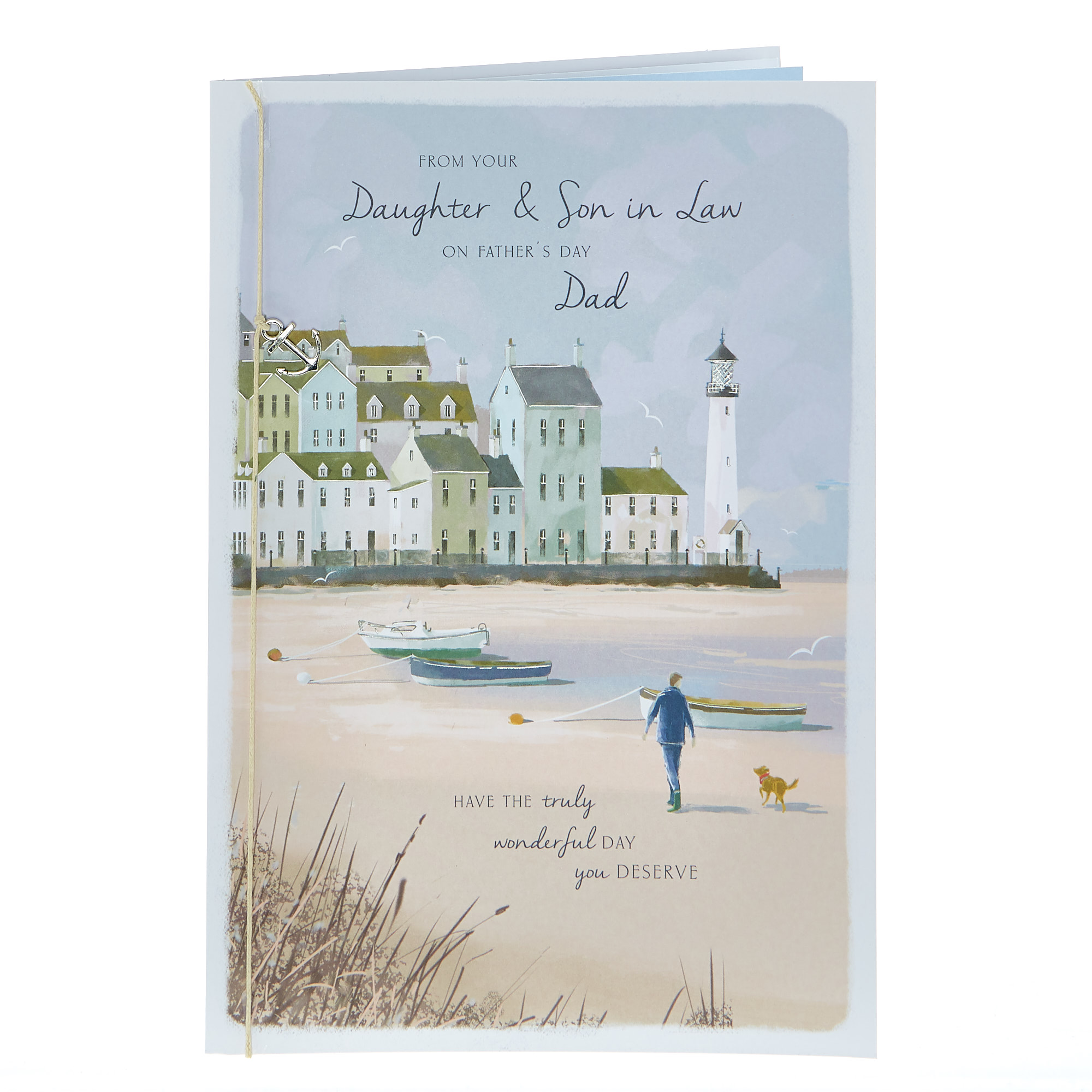 Father's Day Card - From Your Daughter & Son in Law