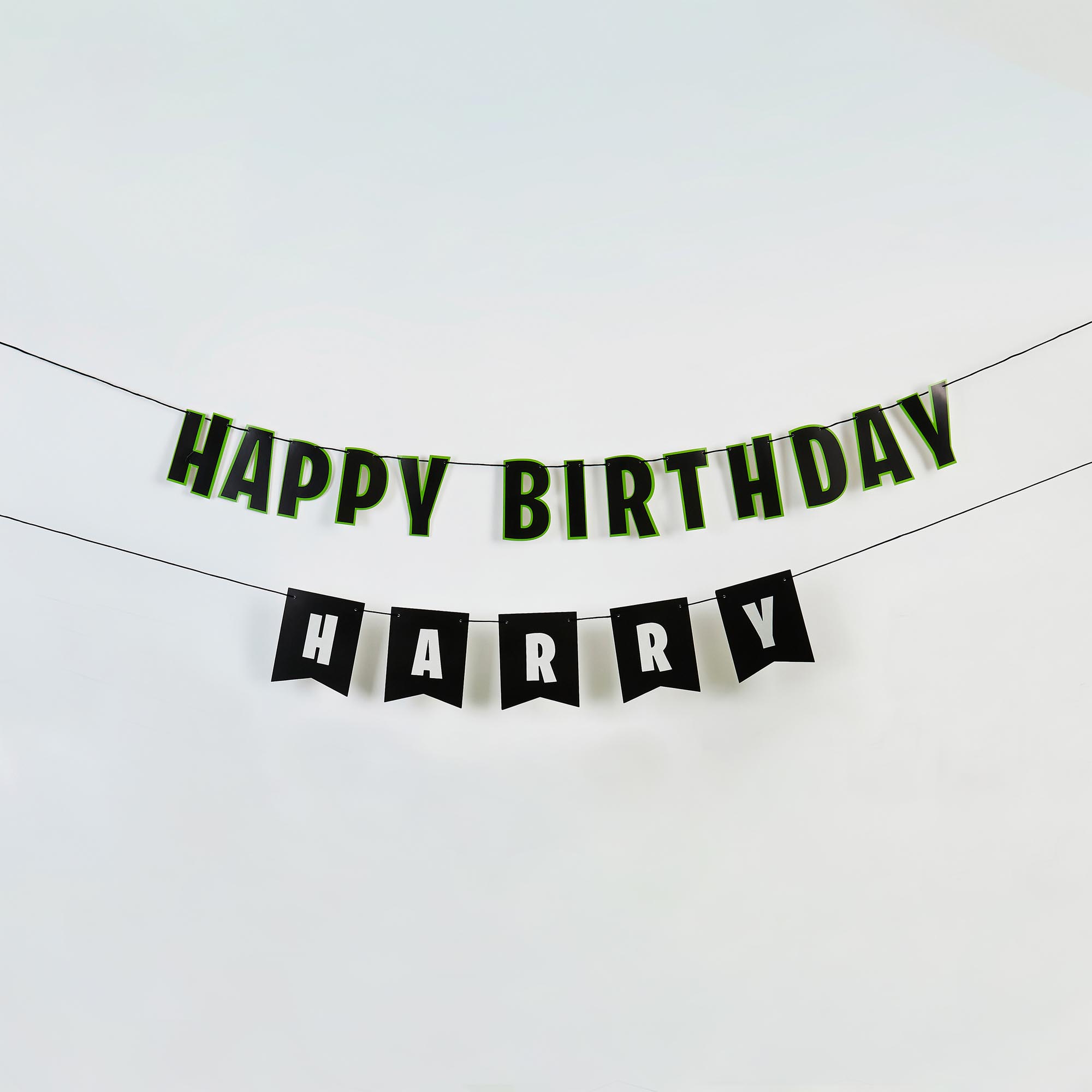 Happy Birthday Customisable Card Banner