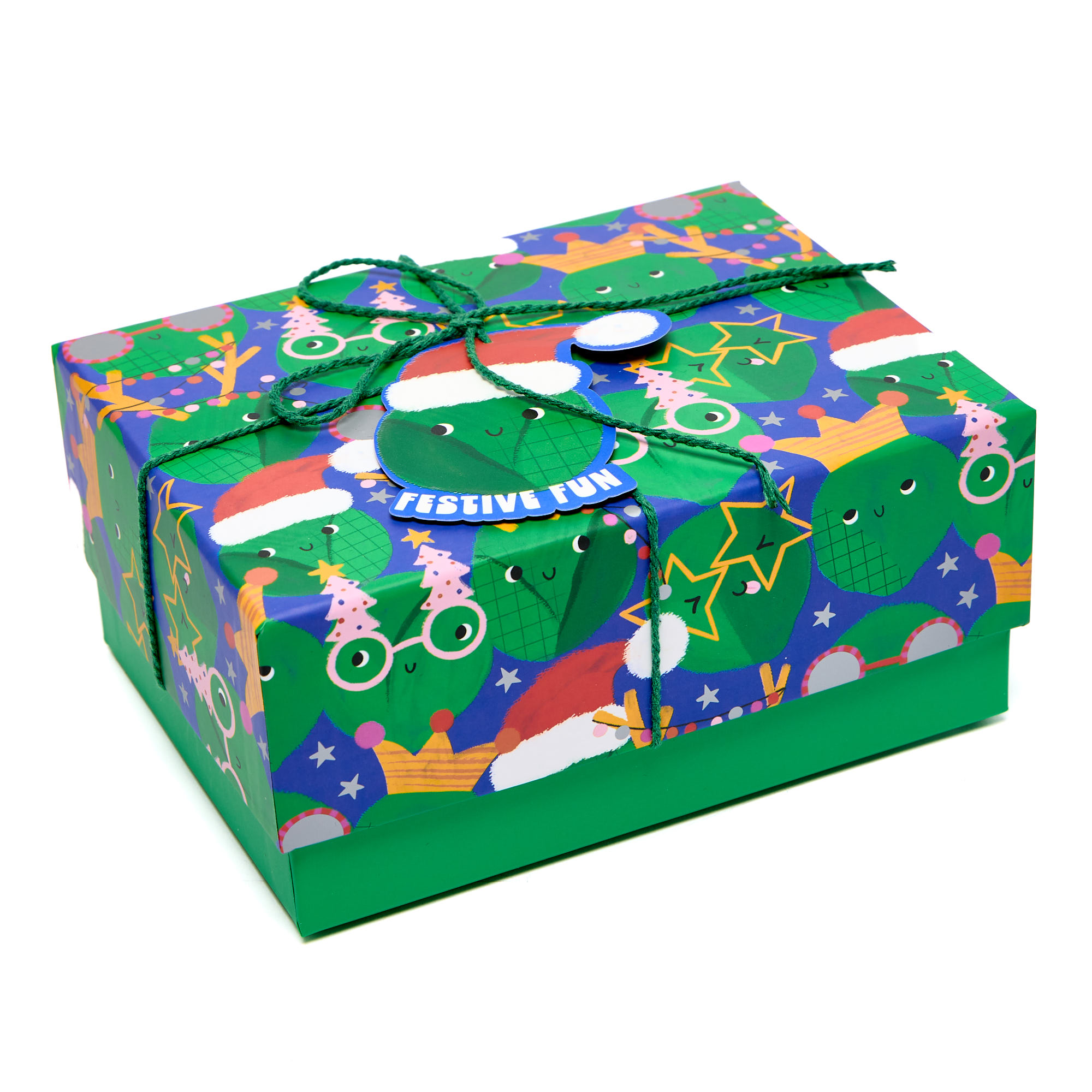 Sprouts & Stripes Christmas Gift Boxes - Set of 4