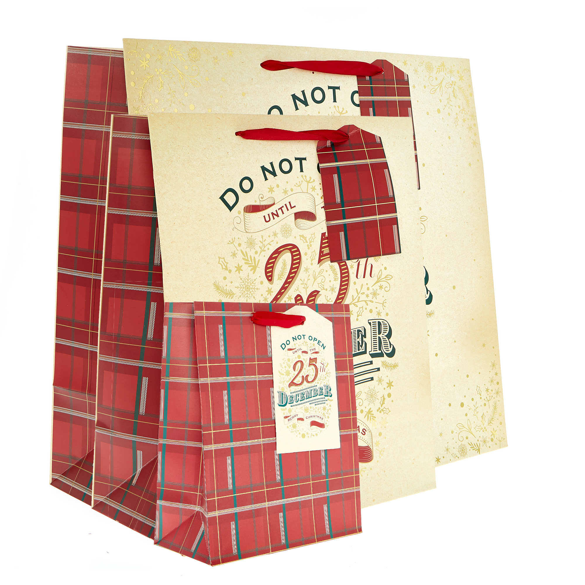25th December Christmas Gift Bag Bundle - Pack of 6