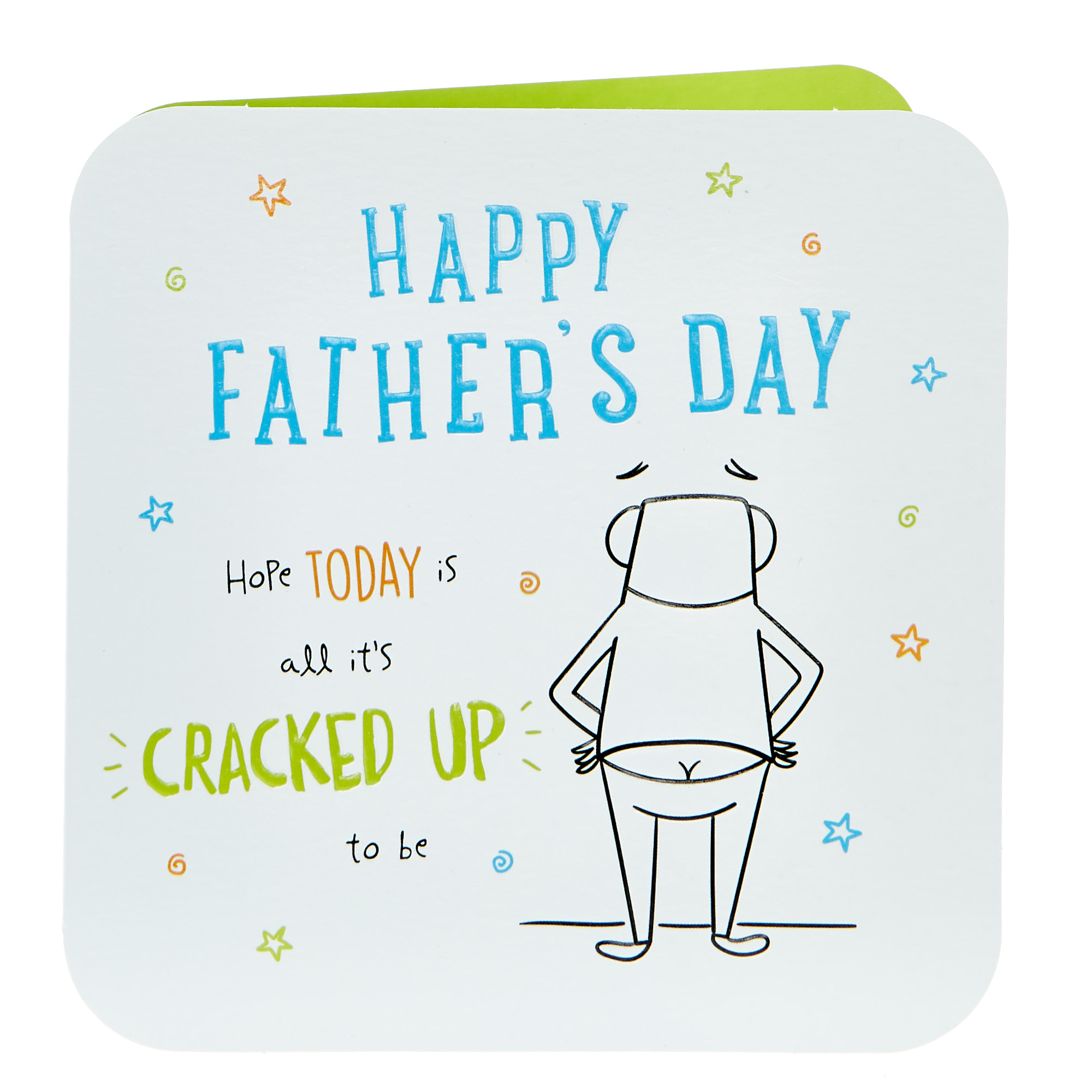 Father's Day Card - Cracked Up To Be
