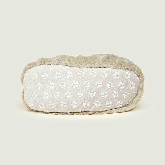 Warmies Luxurious Microwavable Slippers - Latte