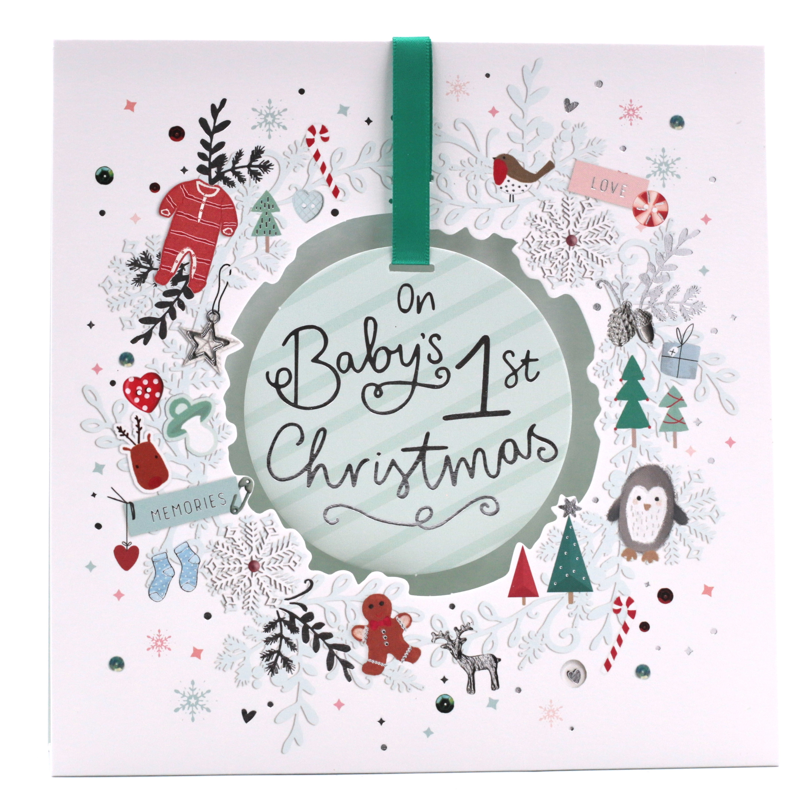 Buy Exquisite Collection Christmas Card Baby’s First Christmas for