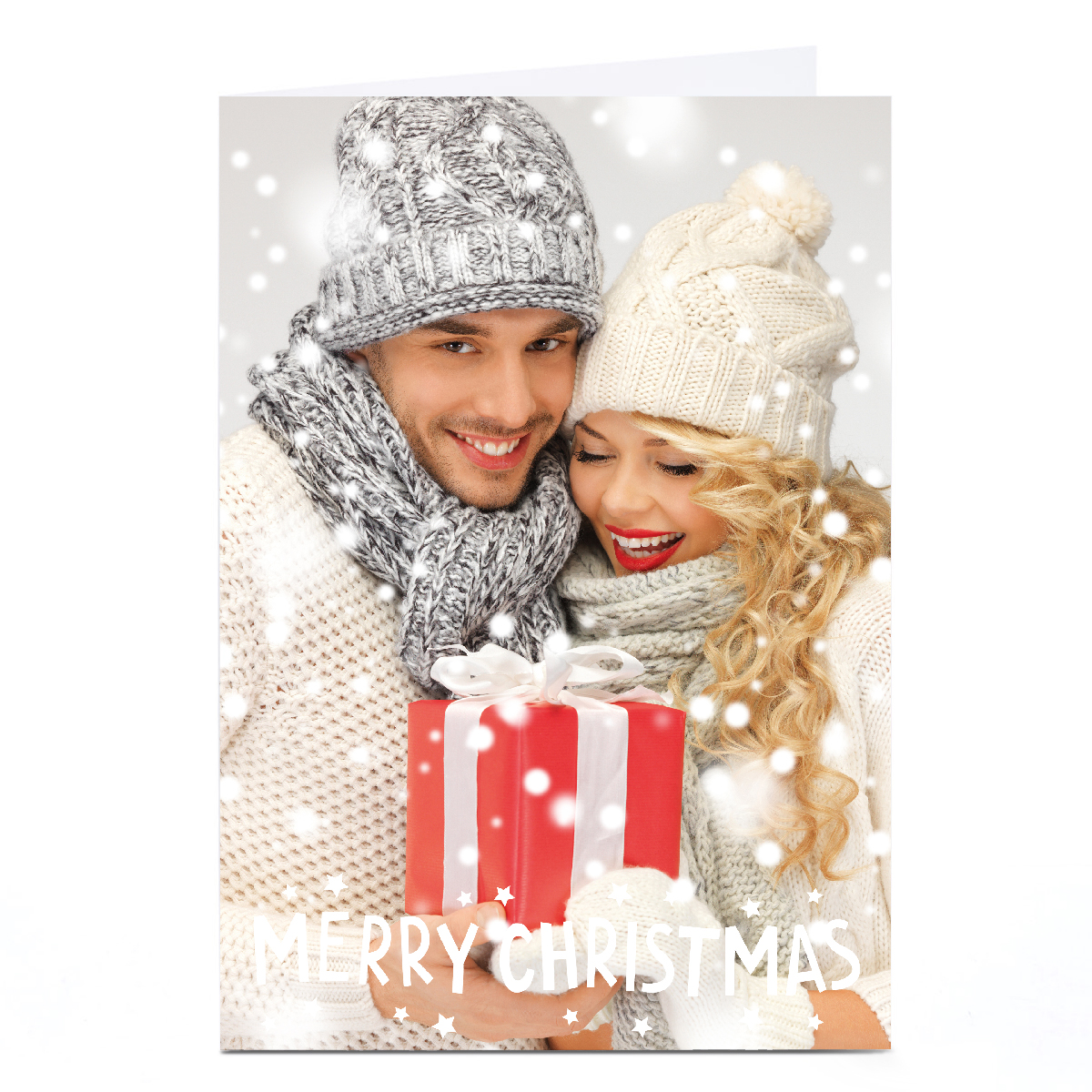 Photo Christmas Card - Full Photo, Portrait Merry Christmas