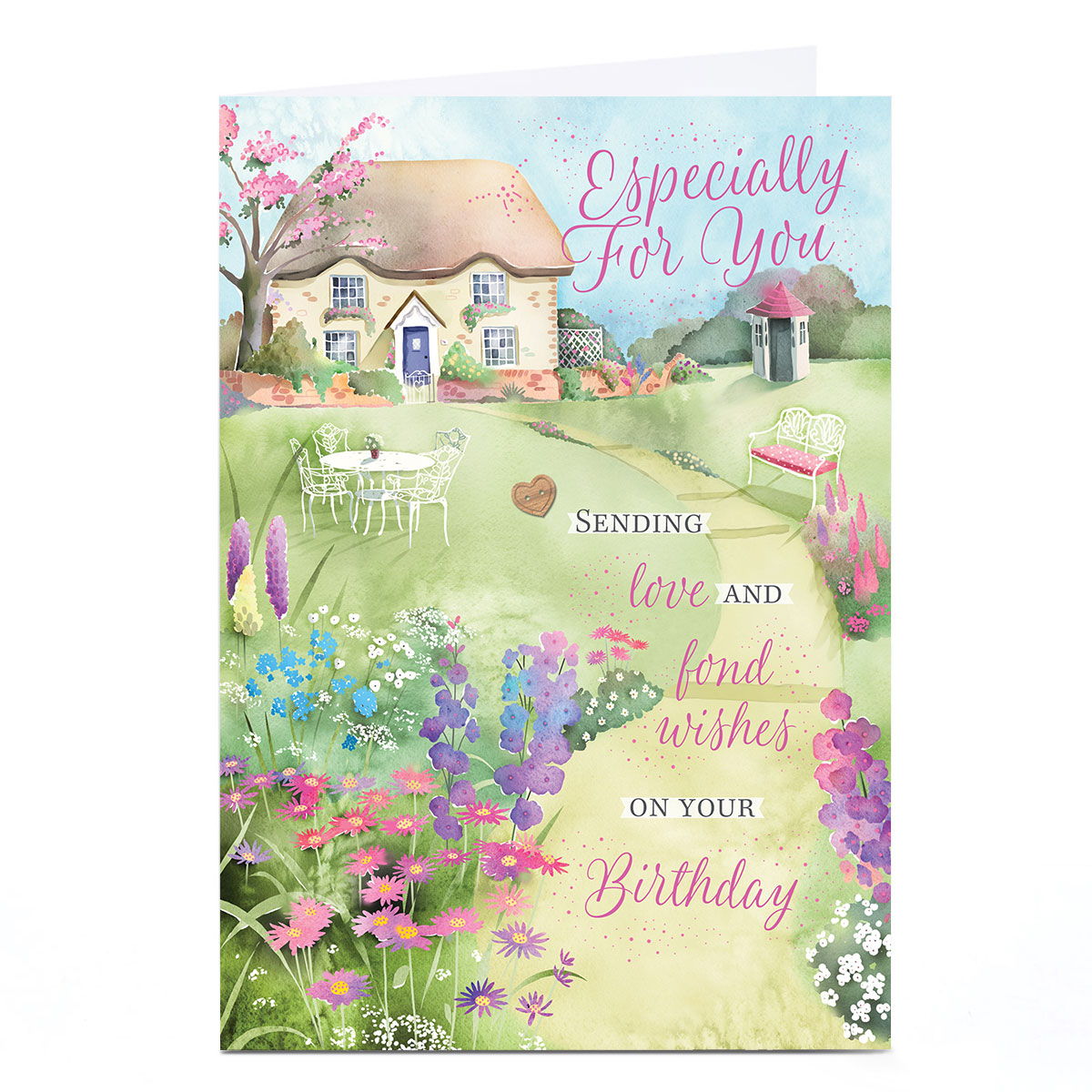 Personalised Birthday Card - Especially For You