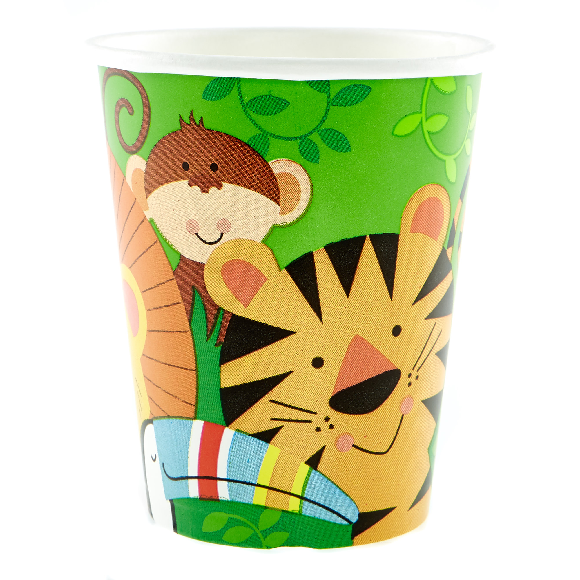 Animal Jungle Party Tableware & Decorations Bundle - 16 Guests