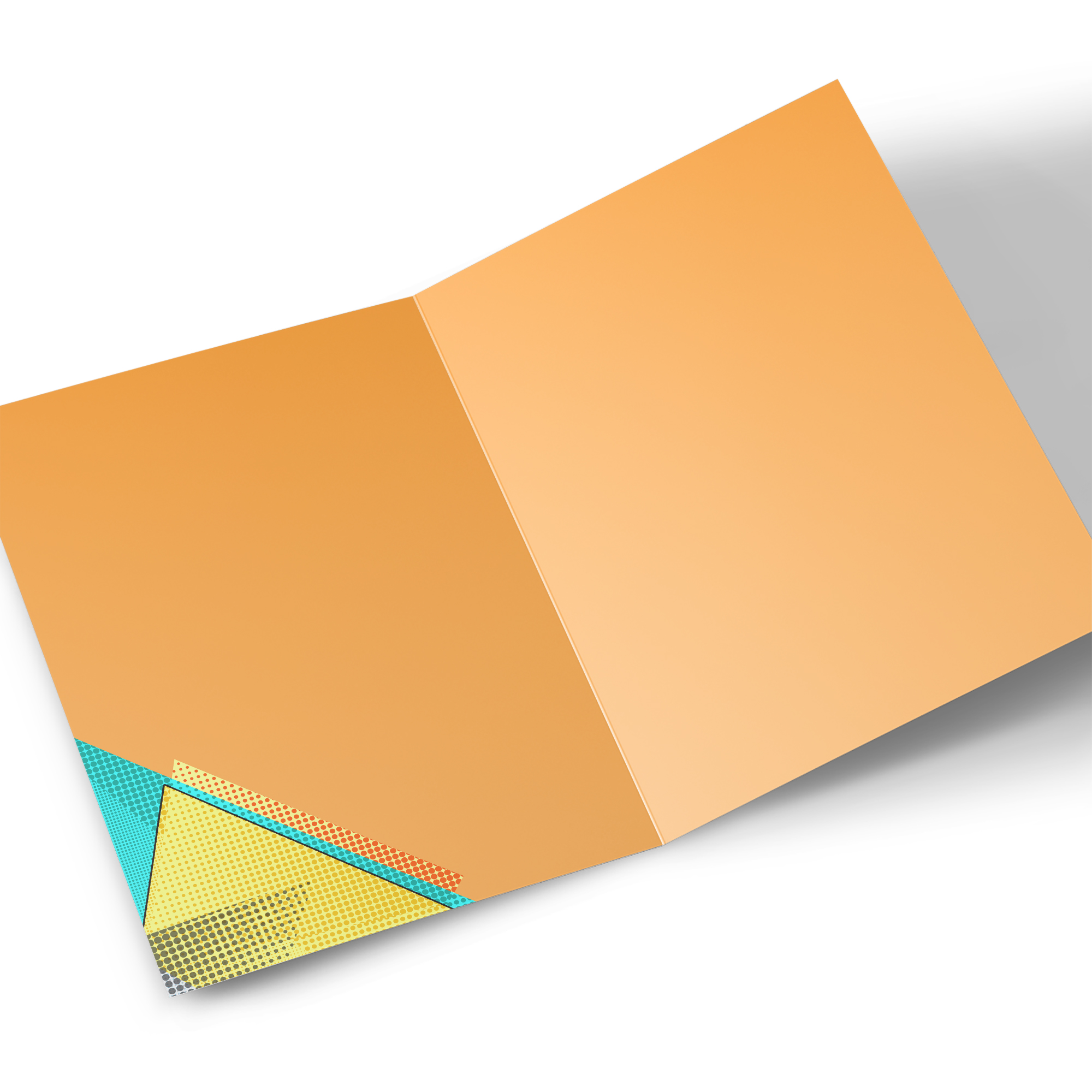 Photo Birthday Card - Abstract Pop Art, Editable Age 