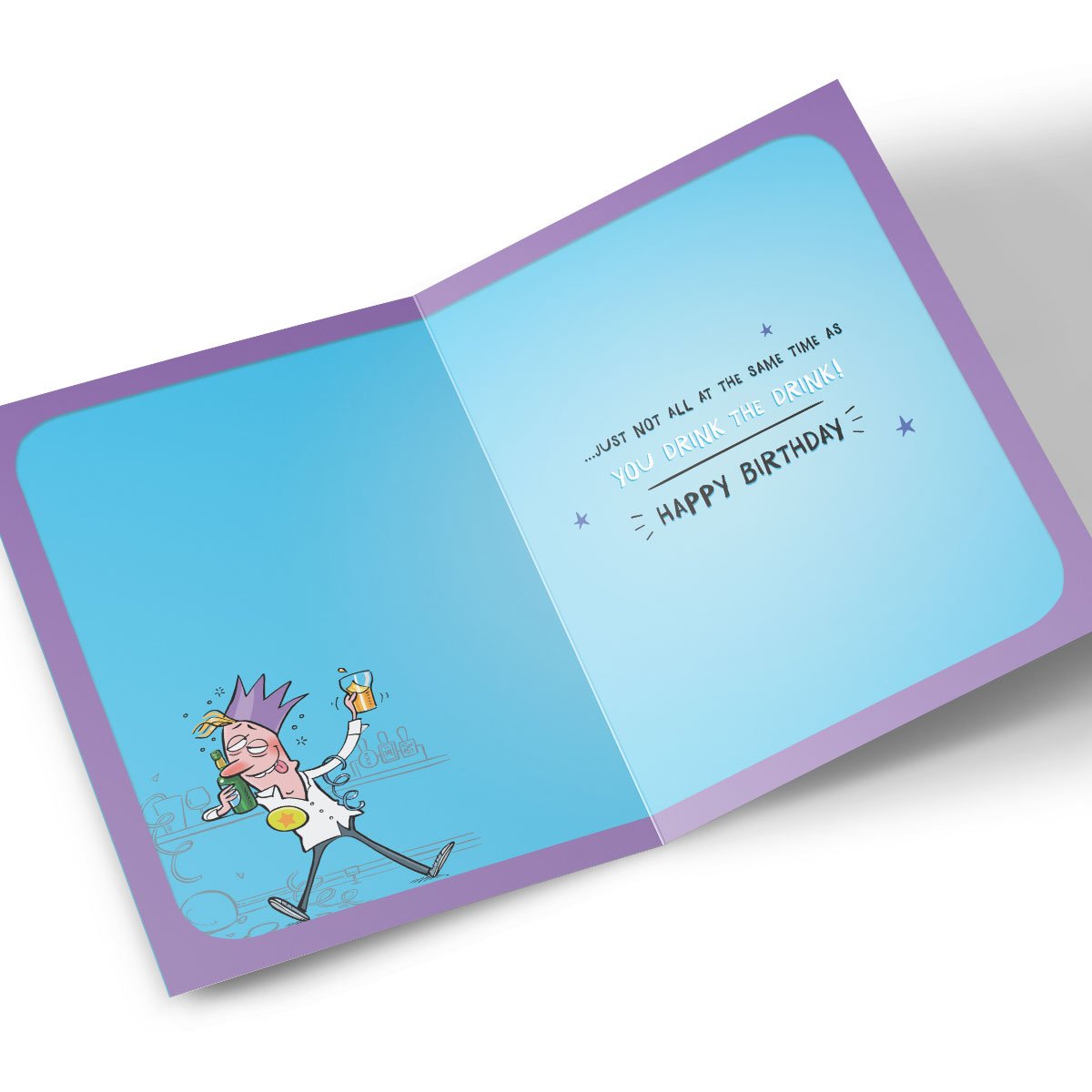 Personalised Birthday Card - Talk The Talk, Editable Age