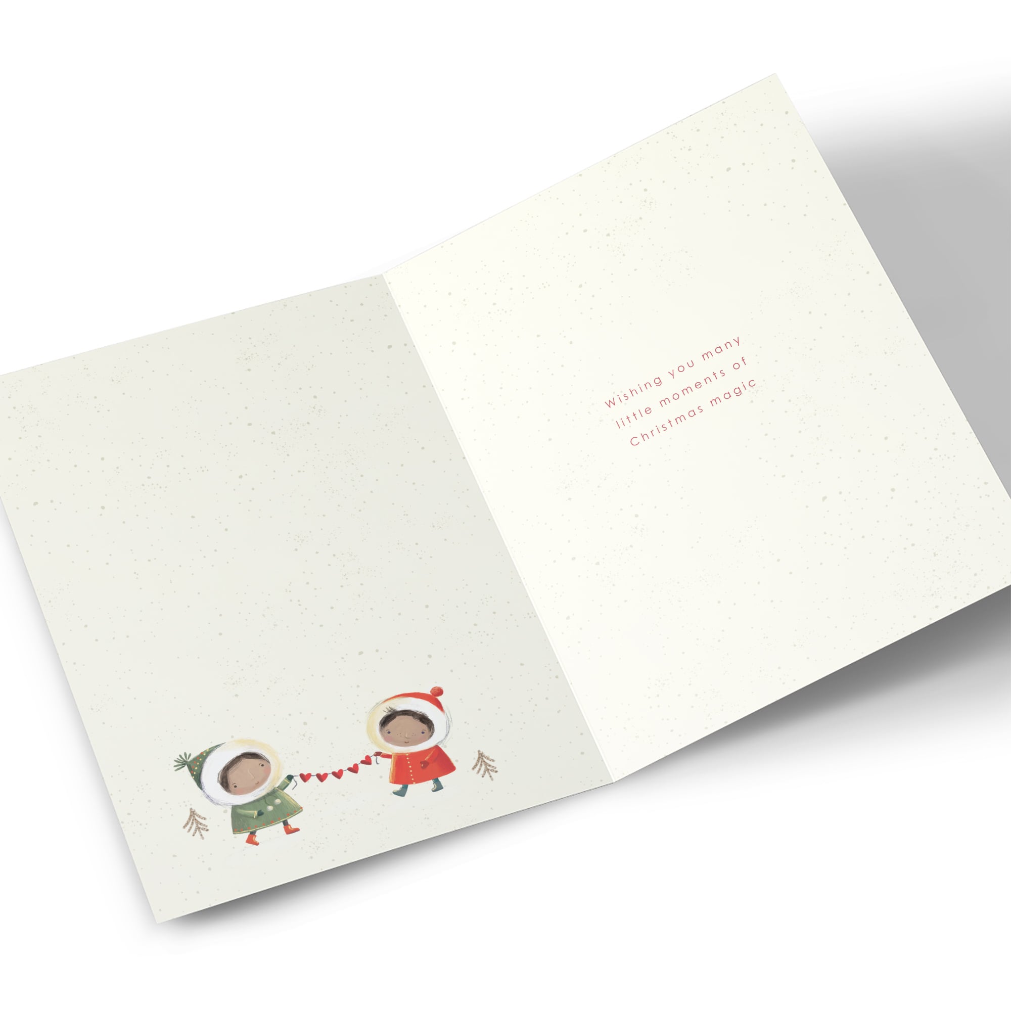 Christmas Card - Bundled Up Couple, Sister & Brother In Law