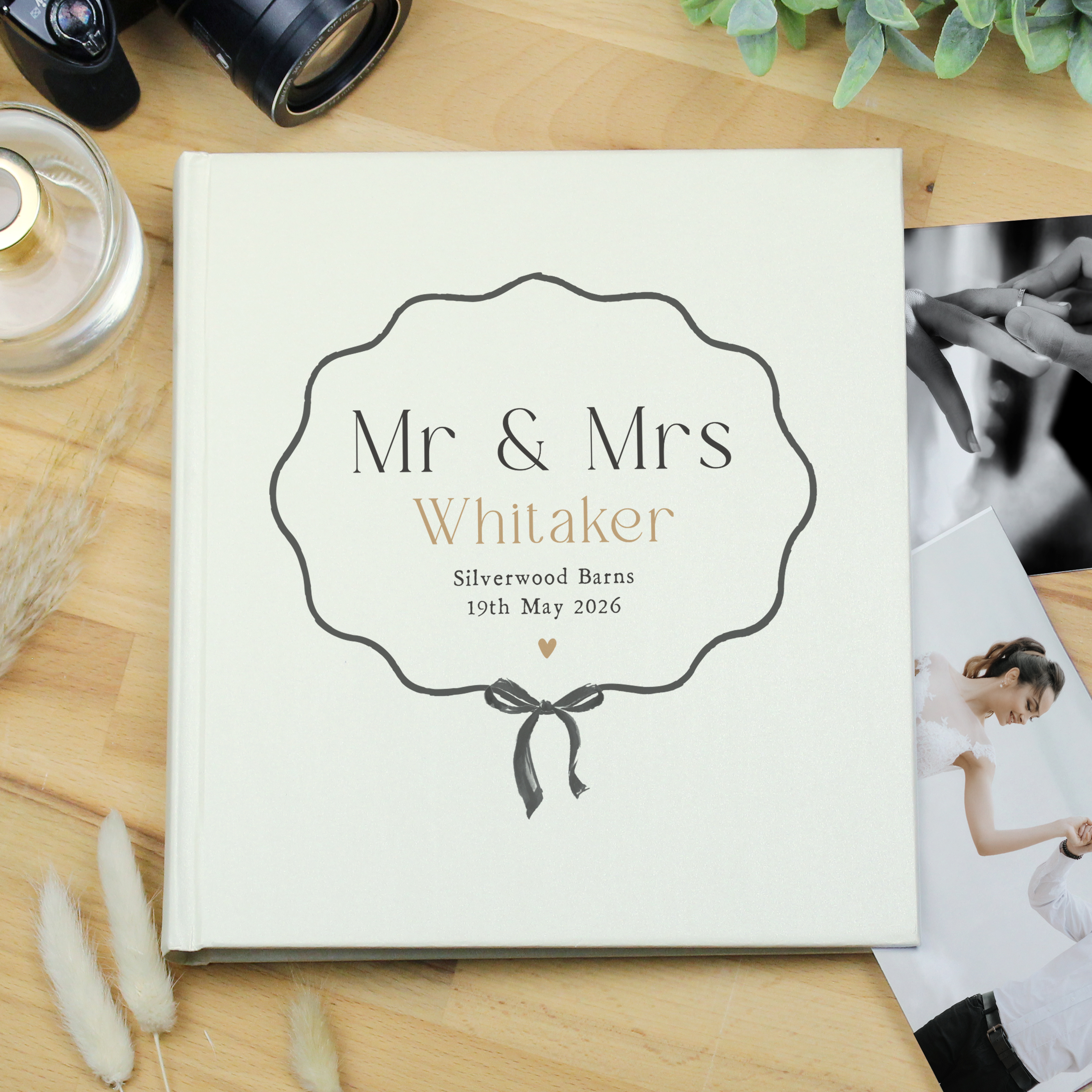 Image of Personalised Wedding Traditional Photo Album