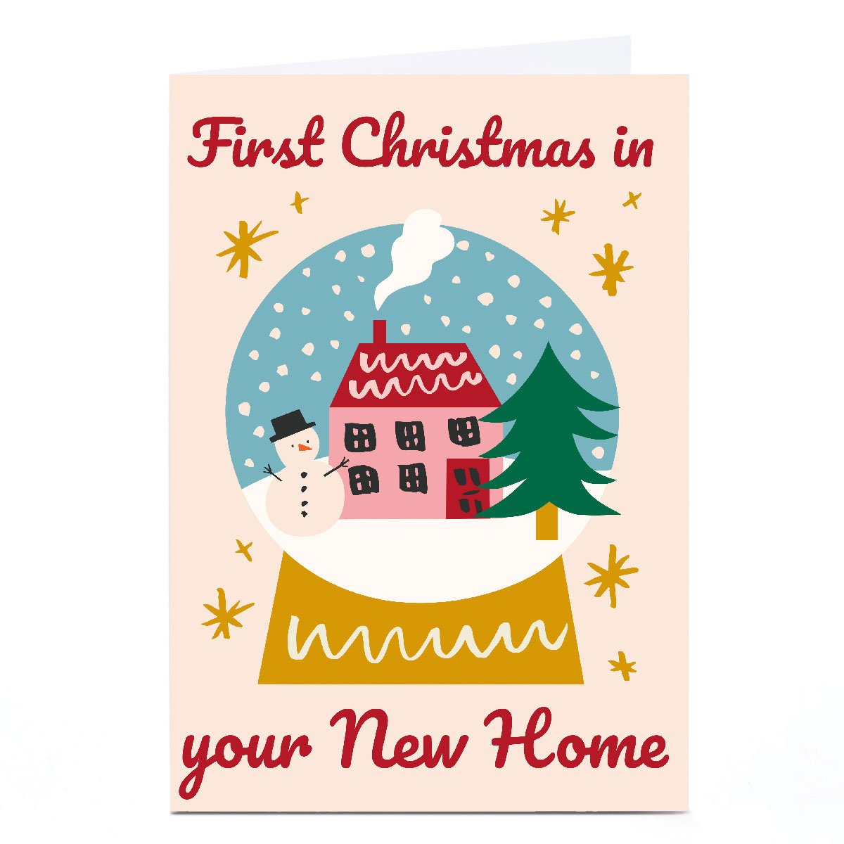 Personalised Ashley Le Quere Christmas Card - First Christmas In Your New Home