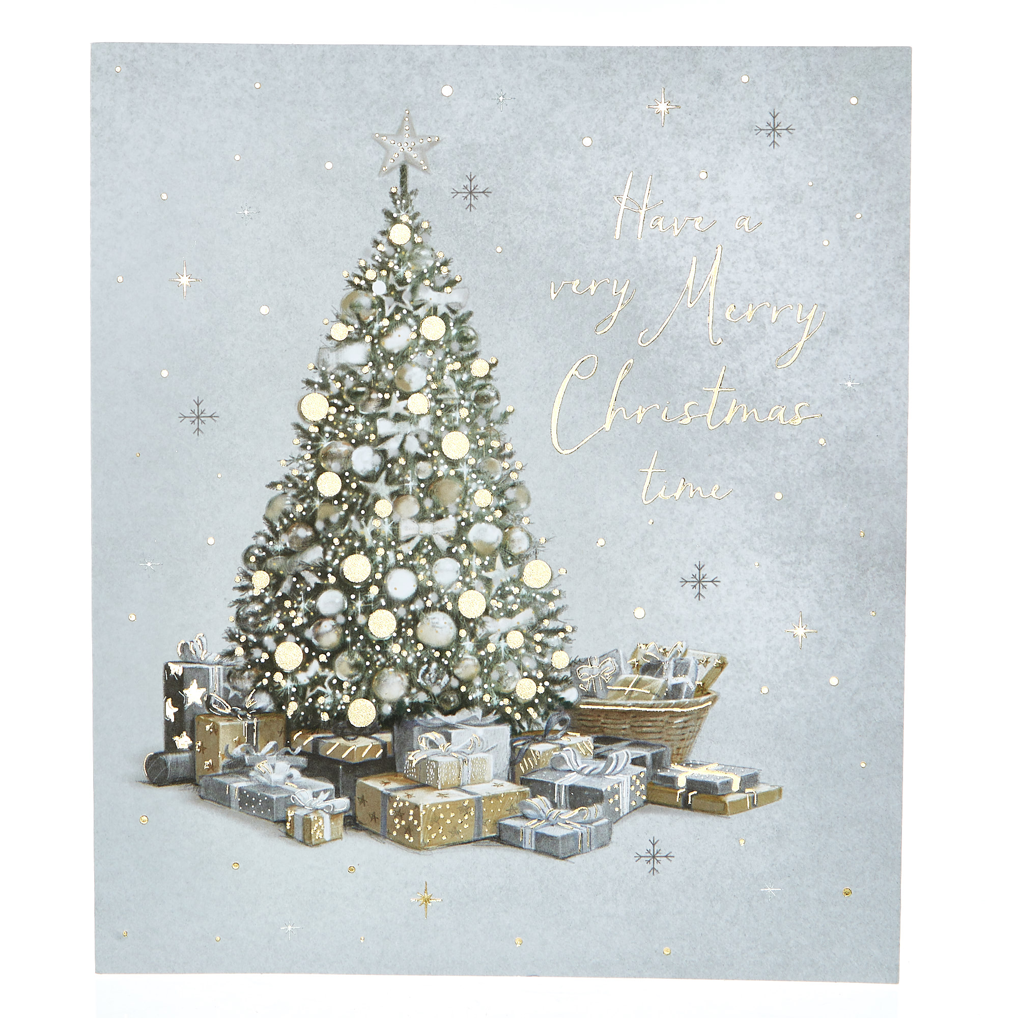 Box of 12 Deluxe Tree Charity Christmas Cards - 2 Designs