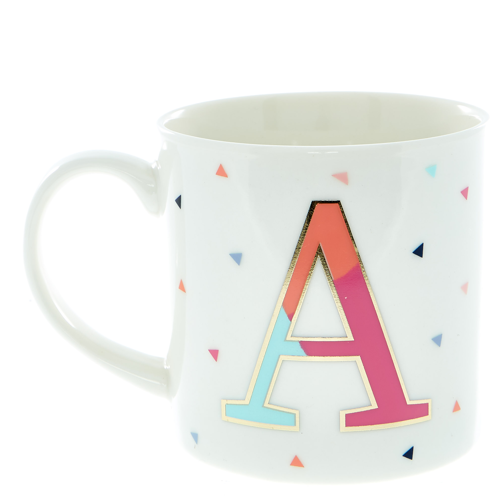 Letter A Alphabet Mug