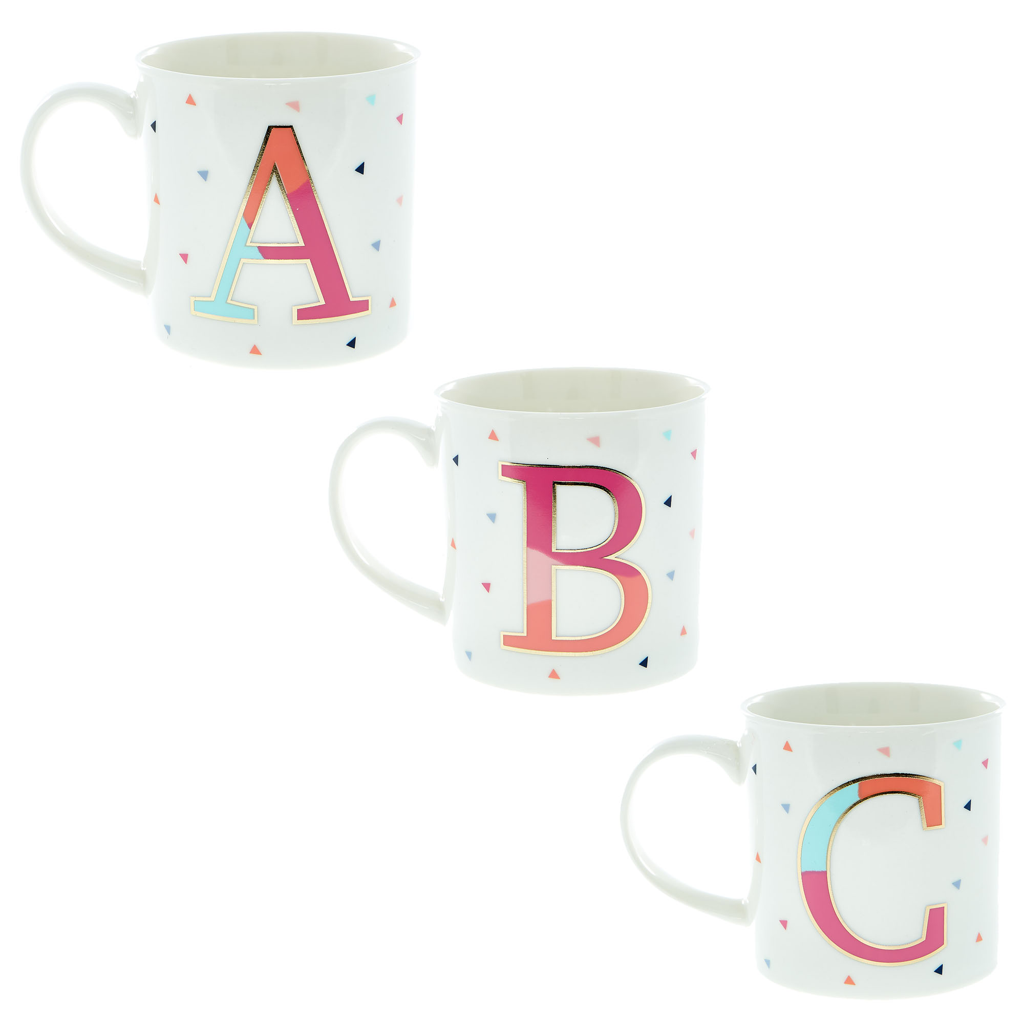 Alphabet Letter Mug Range
